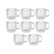 ZWILLING Sorrento Plus 8pc Cappuccino Glass Set-Mug-DECOROLALA