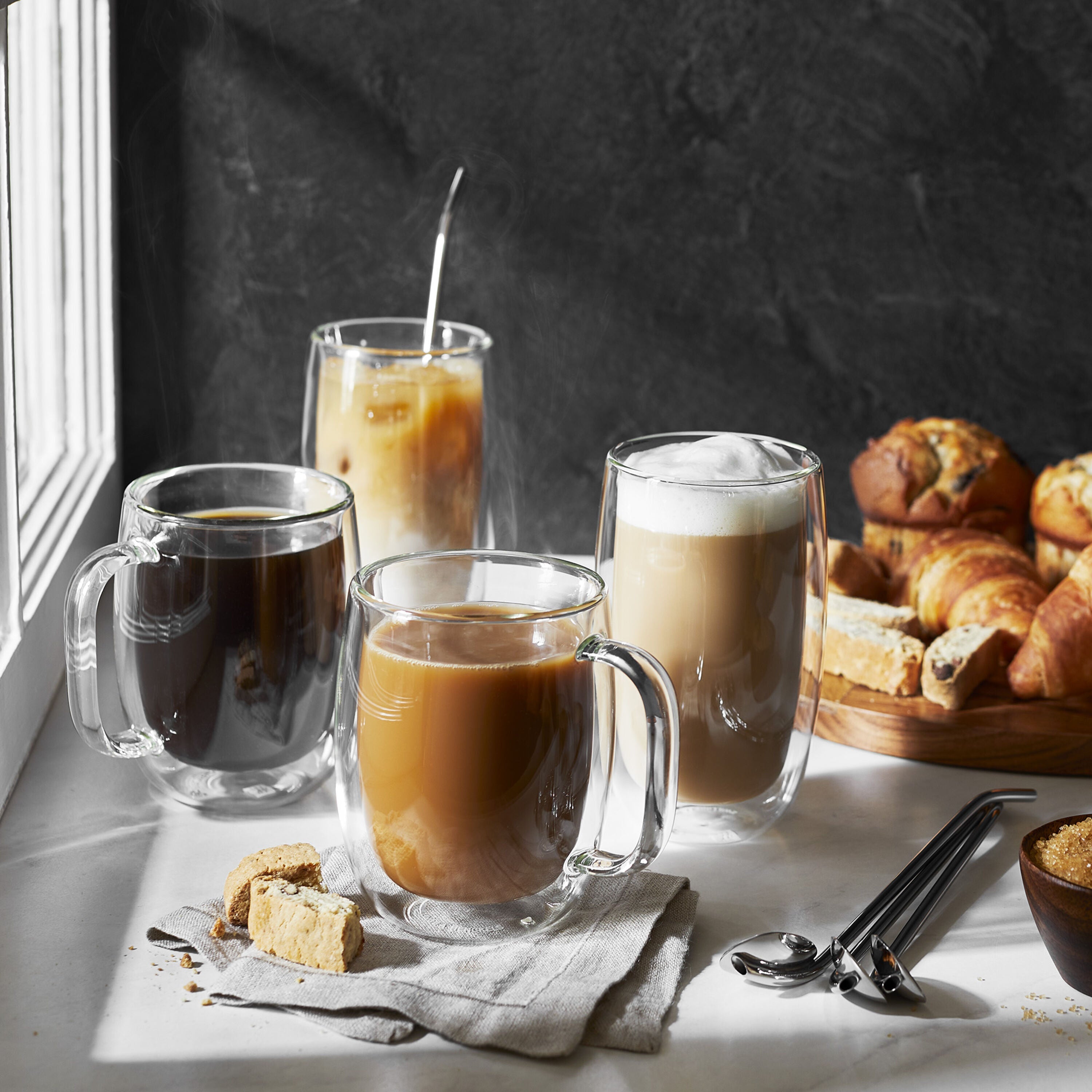 ZWILLING Sorrento Plus Latte Glasses - Set of 2-Coffee-DECOROLALA