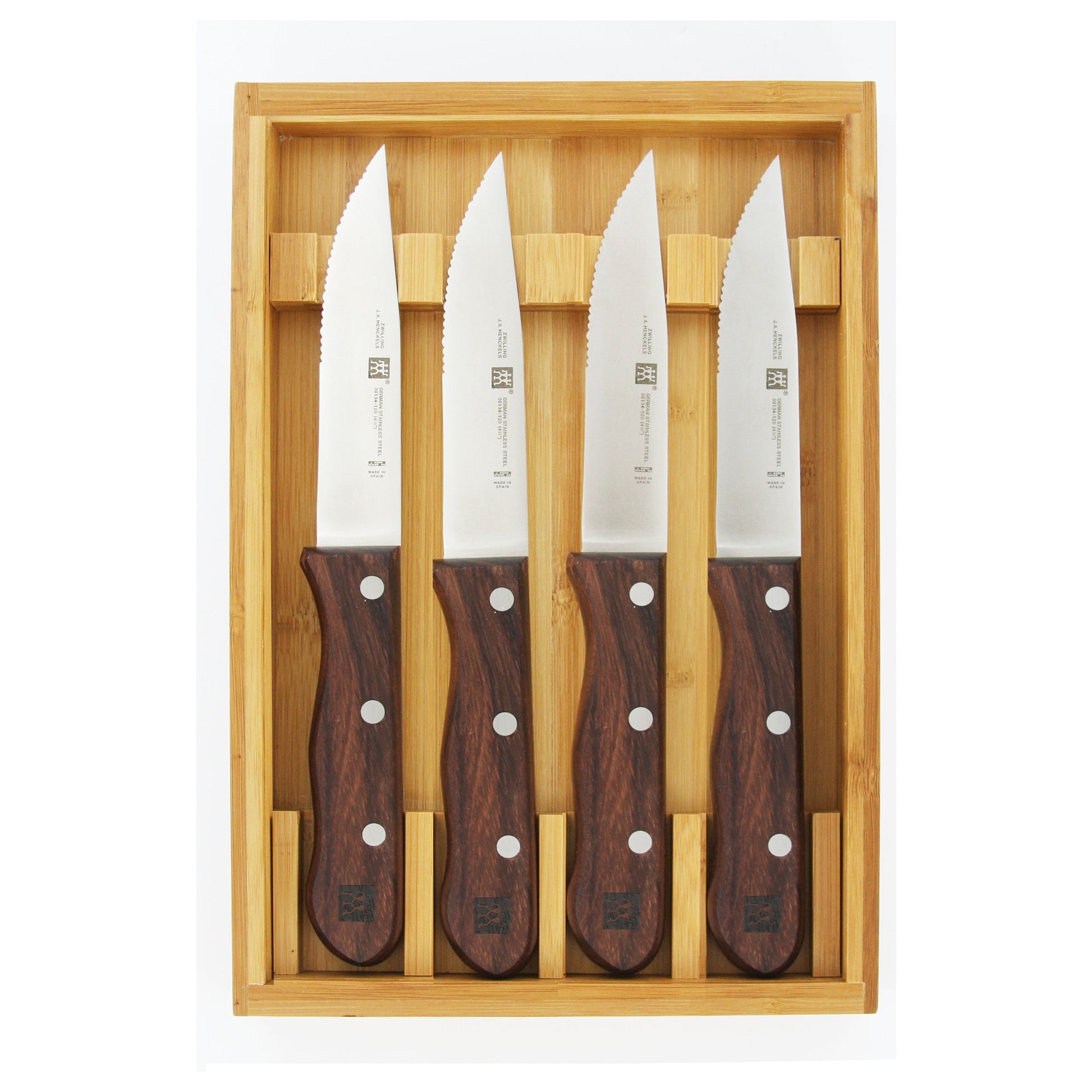ZWILLING Steak Knives Set 4 Piece Palisander-Kitchen Tool-DECOROLALA