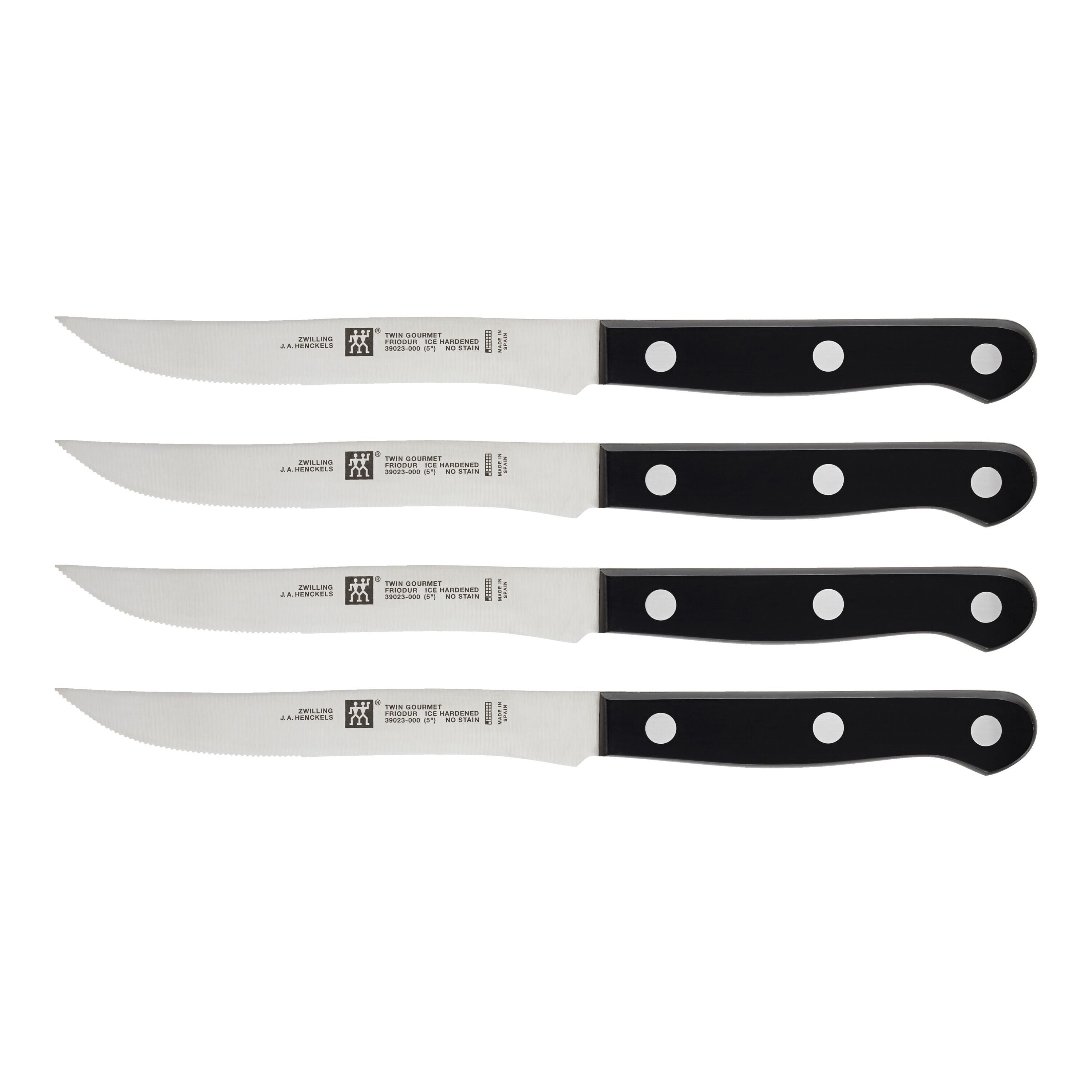 ZWILLING TWIN Gourmet 4pc Steak Knife Set-Steak Knife-DECOROLALA