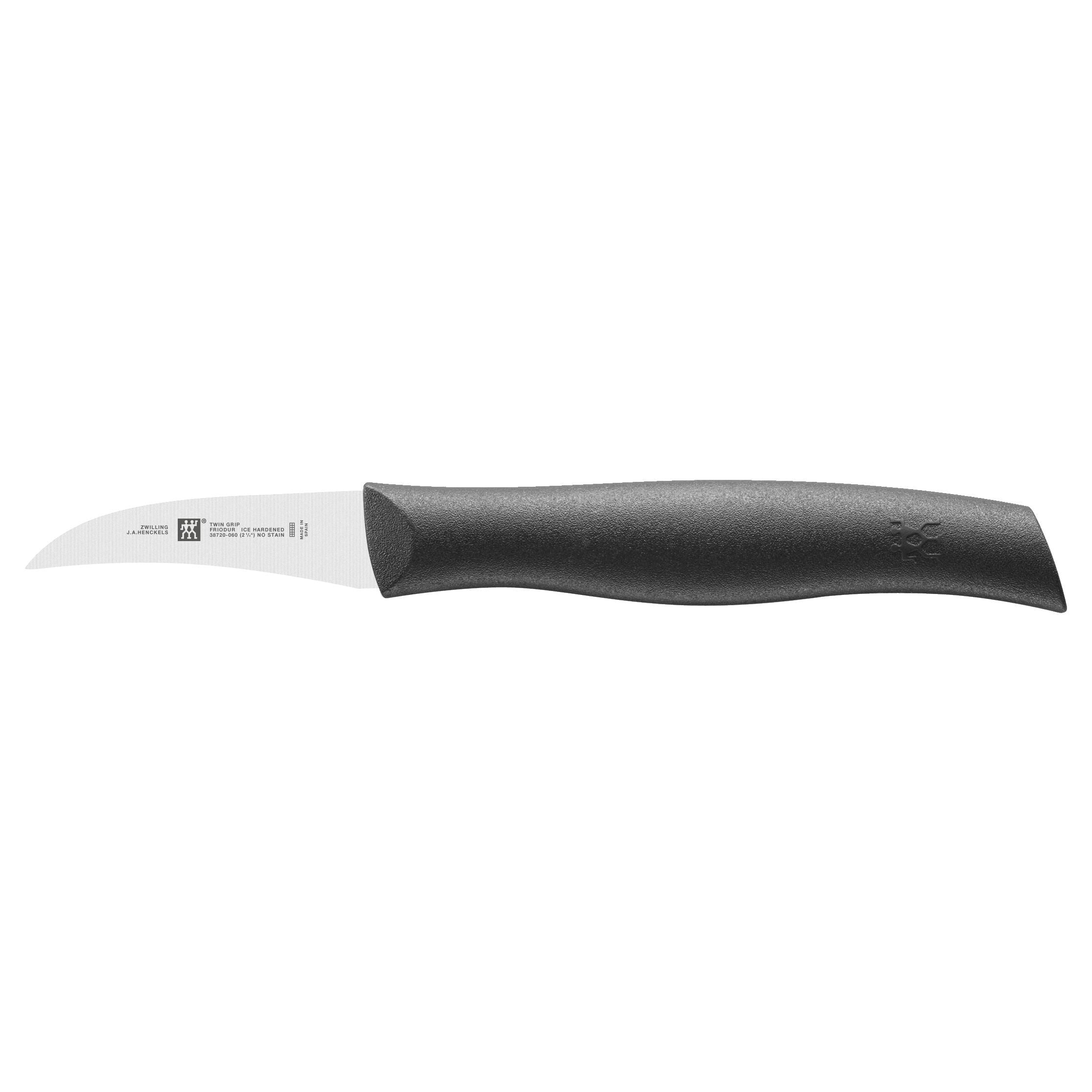 ZWILLING TWIN Grip 2.5 inch Peeling Knife, Black-Peeling Knife-DECOROLALA
