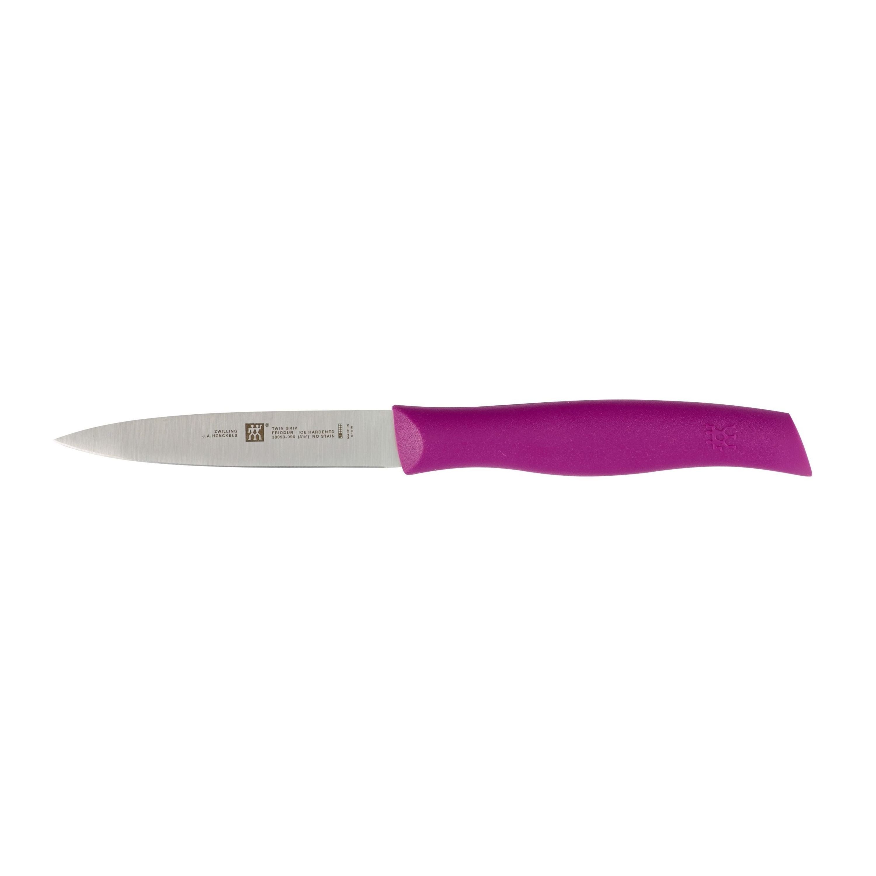 ZWILLING TWIN Grip 3" Paring Knife Pink-Paring Knife-DECOROLALA