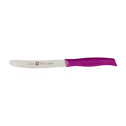 ZWILLING TWIN Grip 4.5" Serrated Utility Knife - Pink-Utility Knife-DECOROLALA