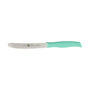 ZWILLING TWIN Grip 4.5" Utility Knife Serrated Turquoise-Utility Knife-DECOROLALA