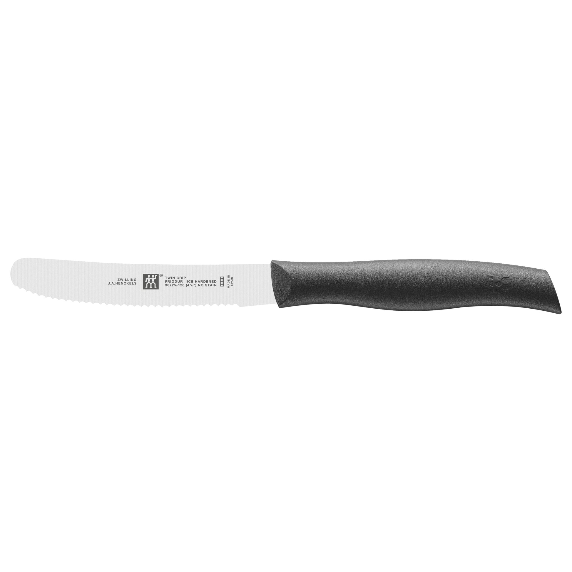 ZWILLING TWIN Grip 4.5 inch Utility Knife, Black-Utility Knife-DECOROLALA