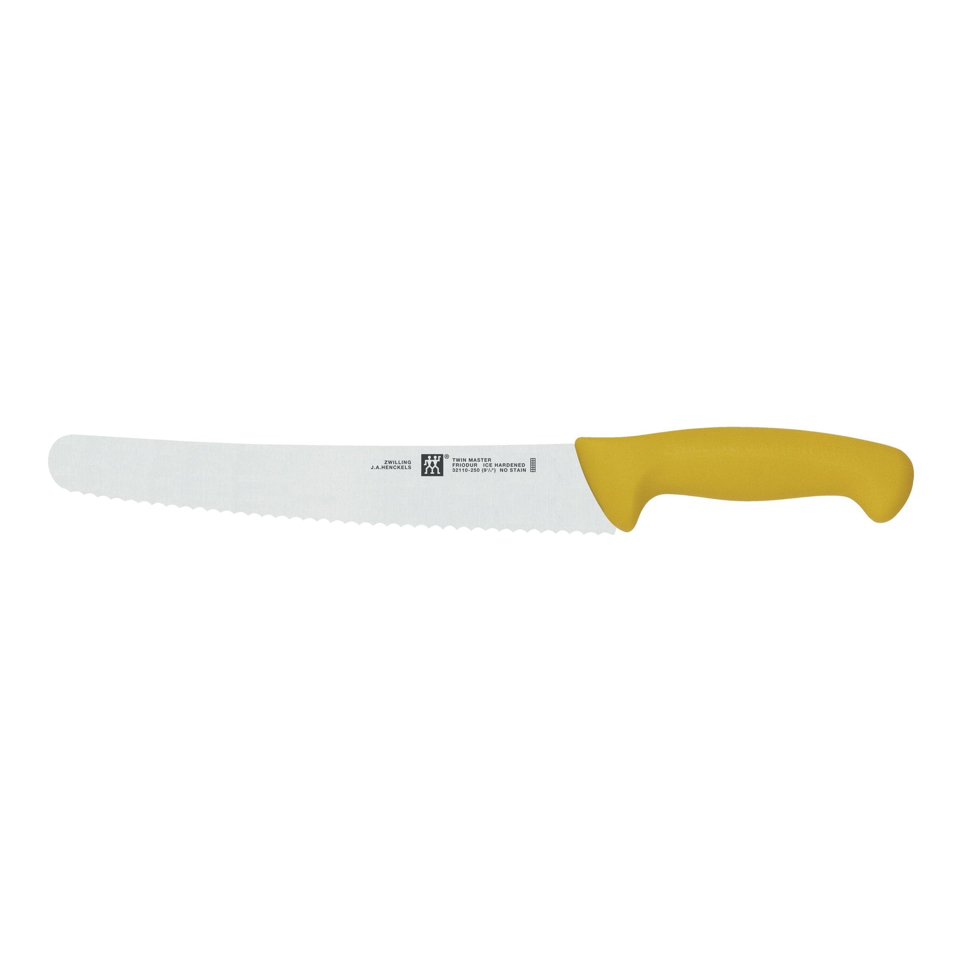 ZWILLING TWIN Master 10 inch Bread Knife, Yellow-Bread Knife-DECOROLALA