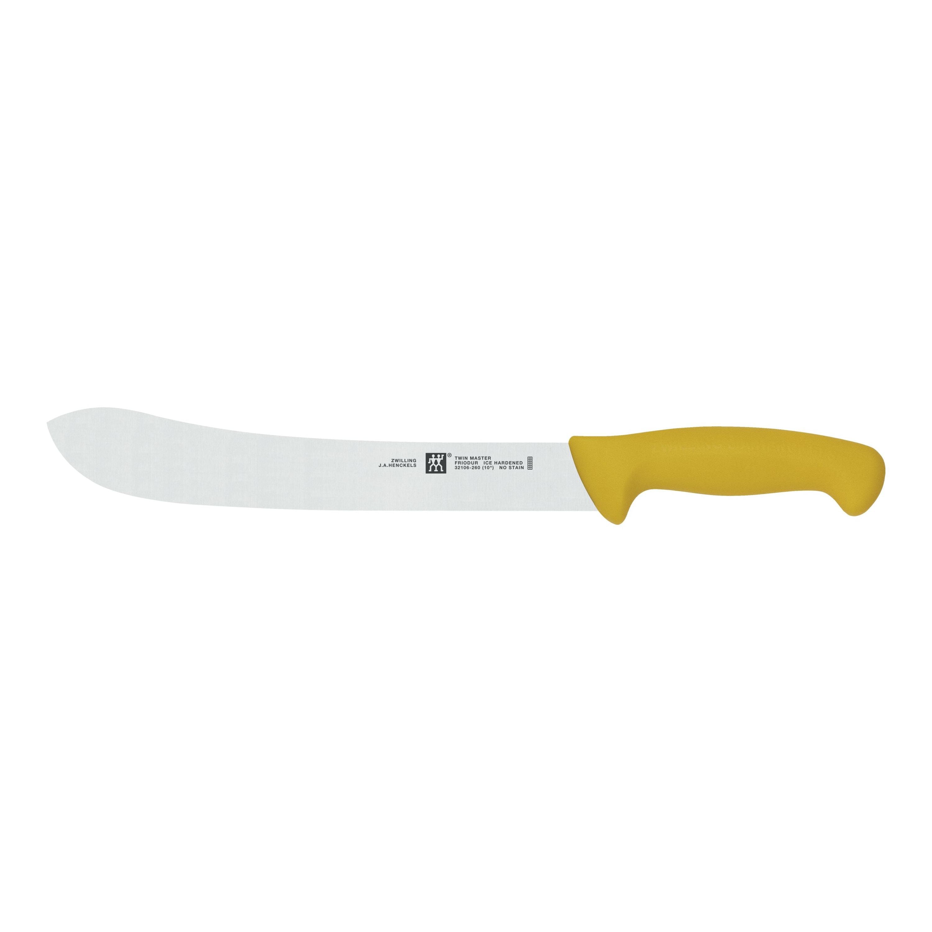 ZWILLING TWIN Master 10 inch Butcher Knife, Yellow-Butcher Knife-DECOROLALA