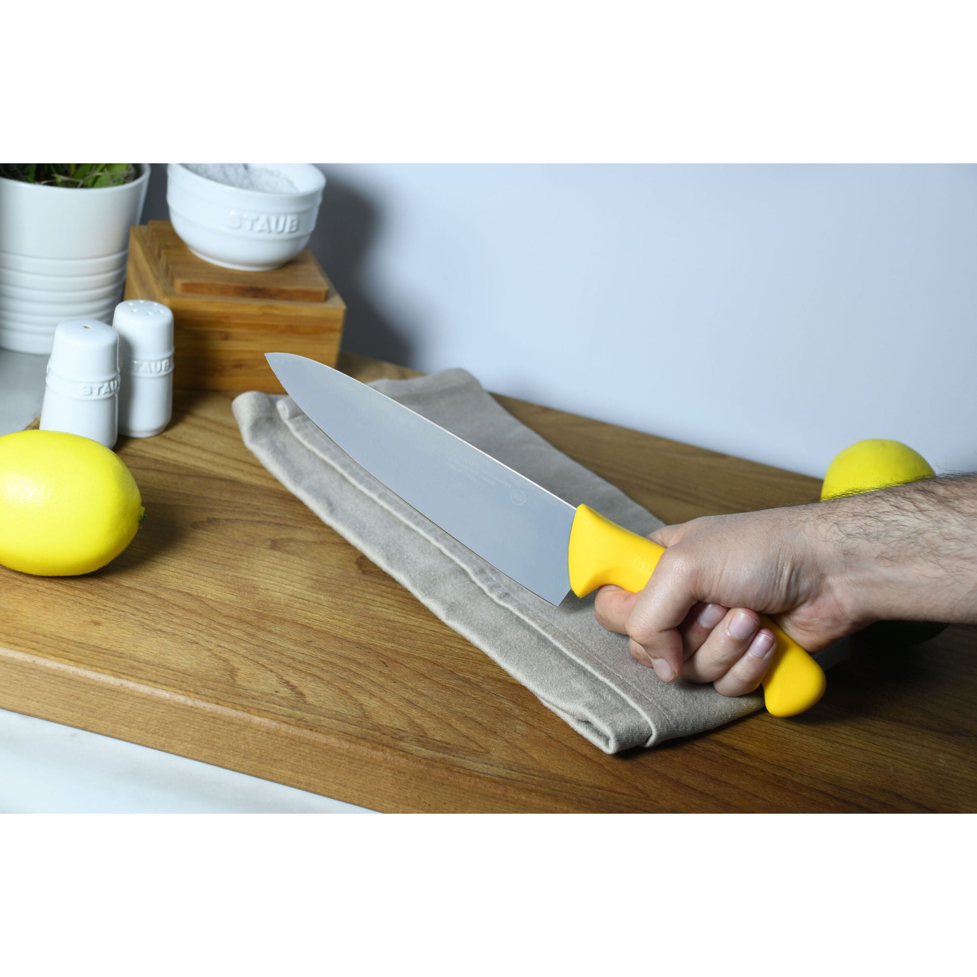 ZWILLING TWIN Master 2 Piece, Knife Set, Yellow-Knife Set-DECOROLALA