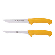 ZWILLING TWIN Master 2 Piece, Knife Set, Yellow-Knife Set-DECOROLALA