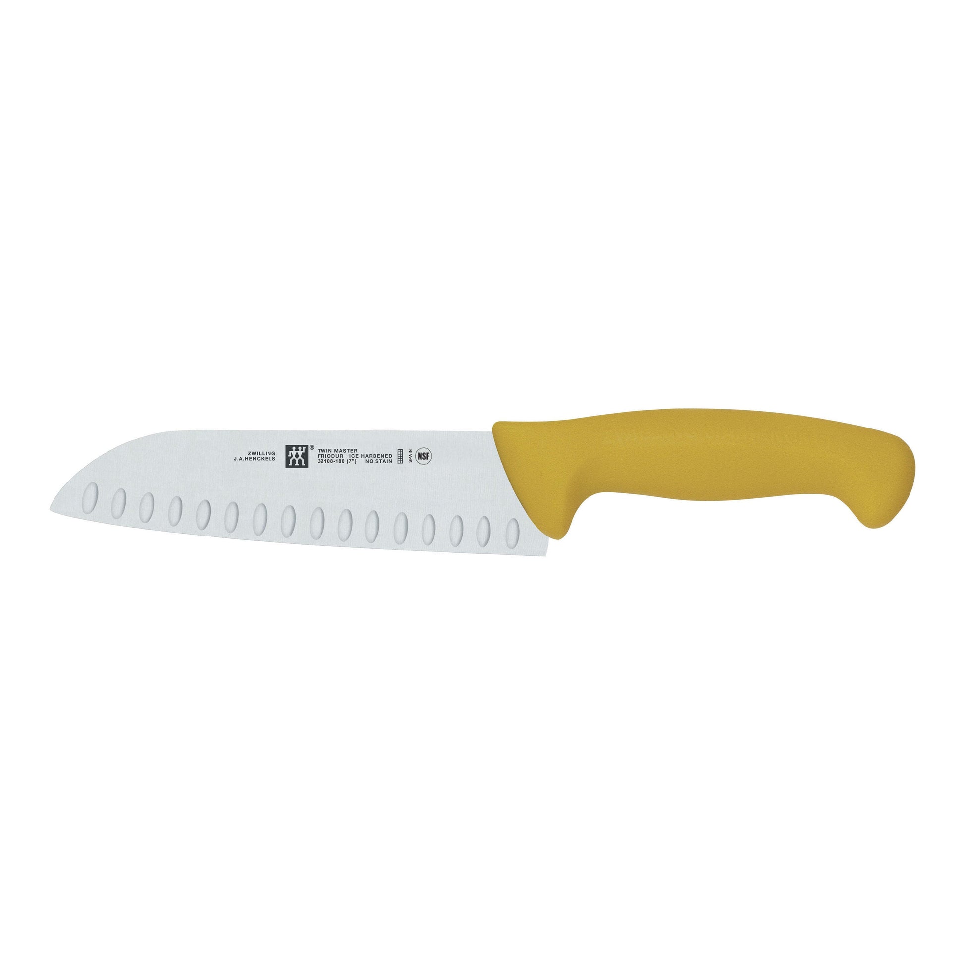 ZWILLING TWIN Master 7 inch Santoku, Yellow-Santoku Knife-DECOROLALA