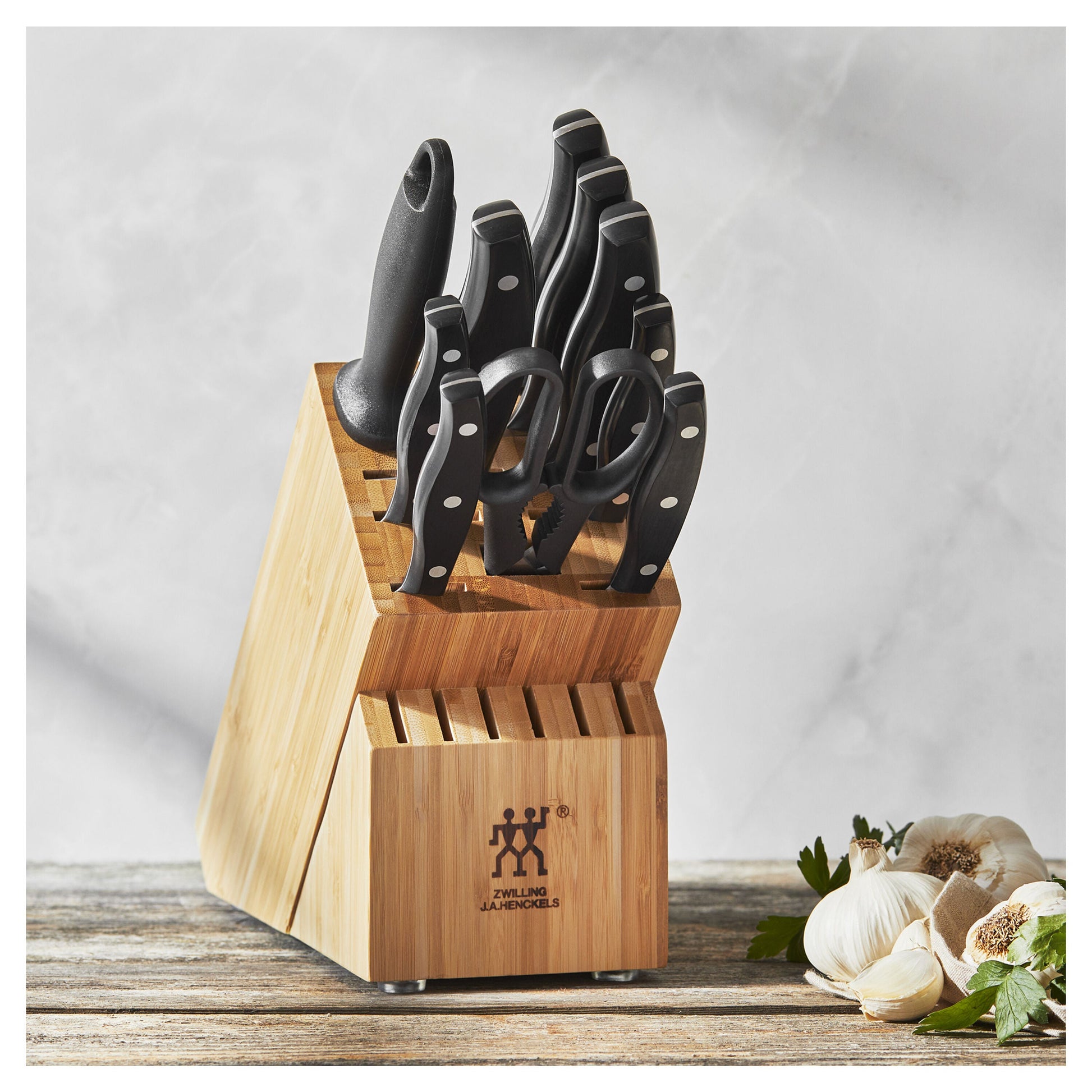 ZWILLING TWIN Signature 11 Piece Knife Block Set-Knife Set-DECOROLALA