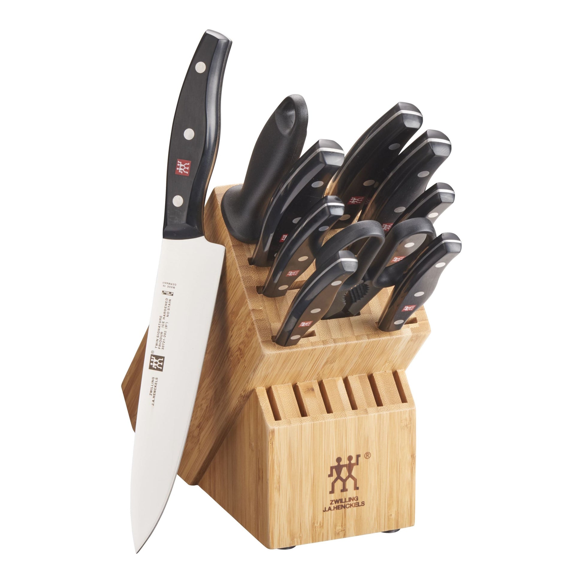 ZWILLING TWIN Signature 11 Piece Knife Block Set-Knife Set-DECOROLALA