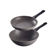 ZWILLING Terreno 2 Piece Aluminum Frypan And Wok Set-Frying Pan-DECOROLALA