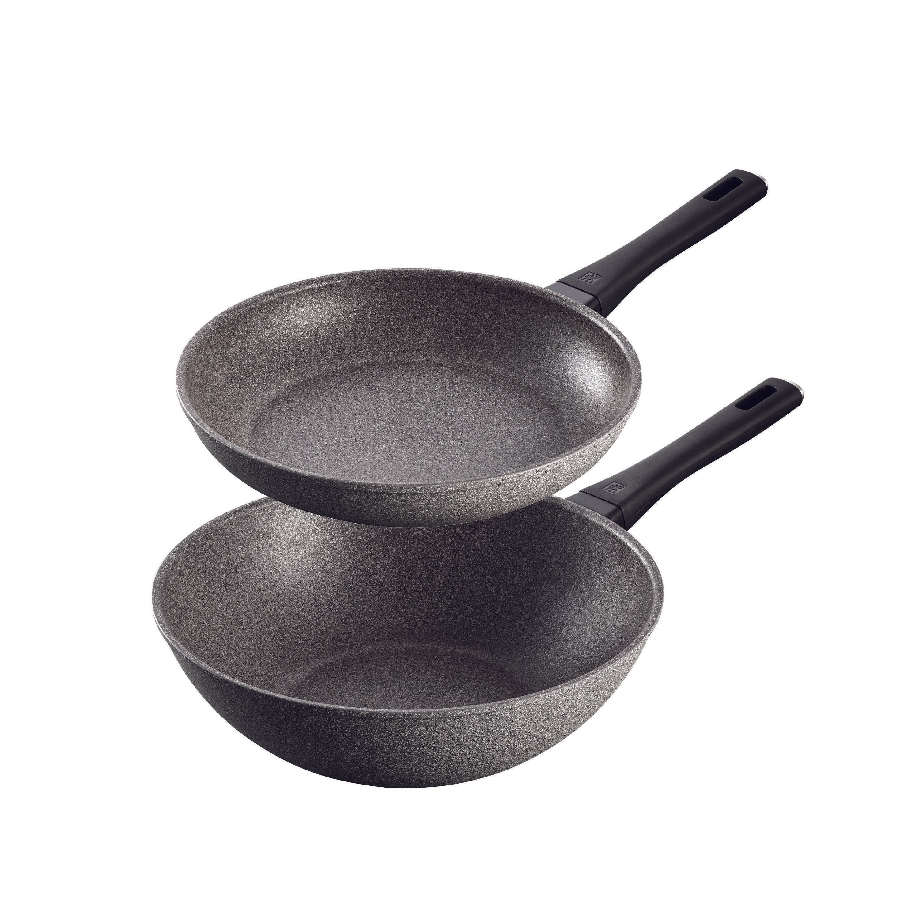 ZWILLING Terreno 2 Piece Aluminum Frypan And Wok Set-Frying Pan-DECOROLALA