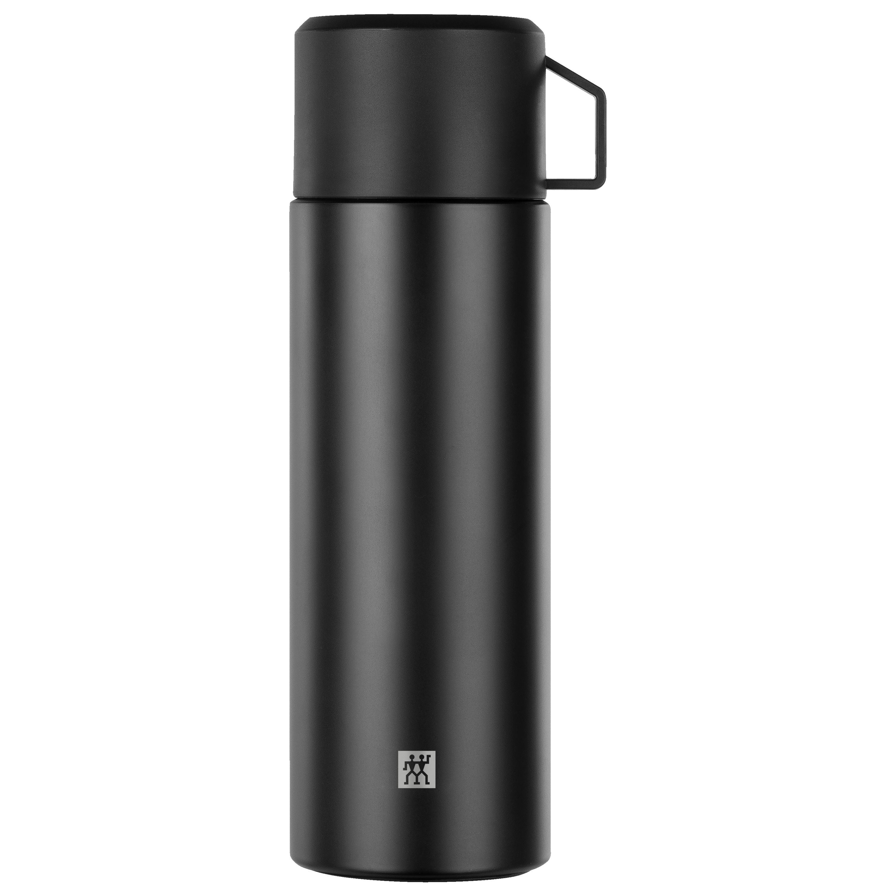 ZWILLING Thermo Beverage Bottle, 1 L, Black-Coffee-DECOROLALA