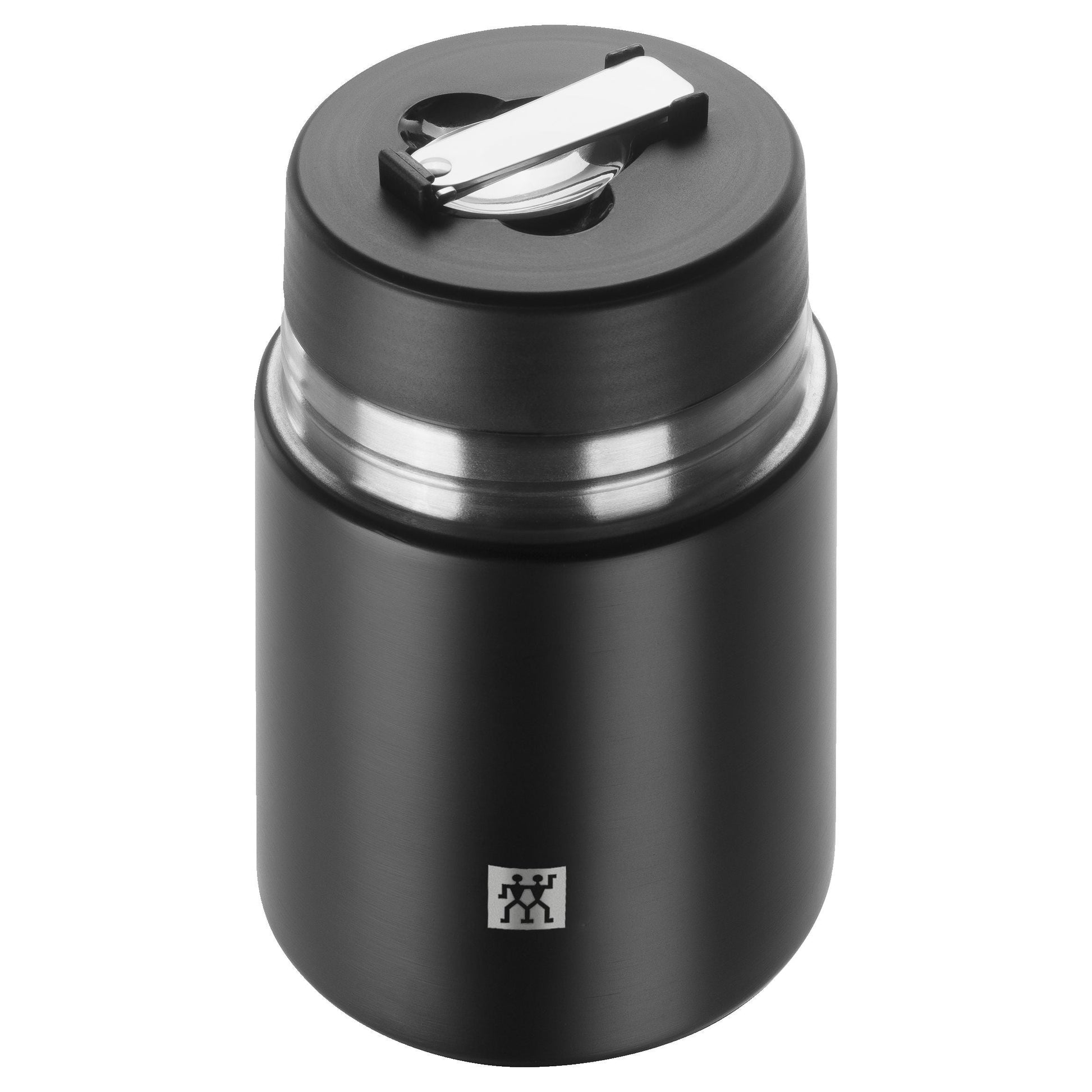 ZWILLING Thermo Food Jar 700mL Stainless Steel Black-Food Storage-DECOROLALA