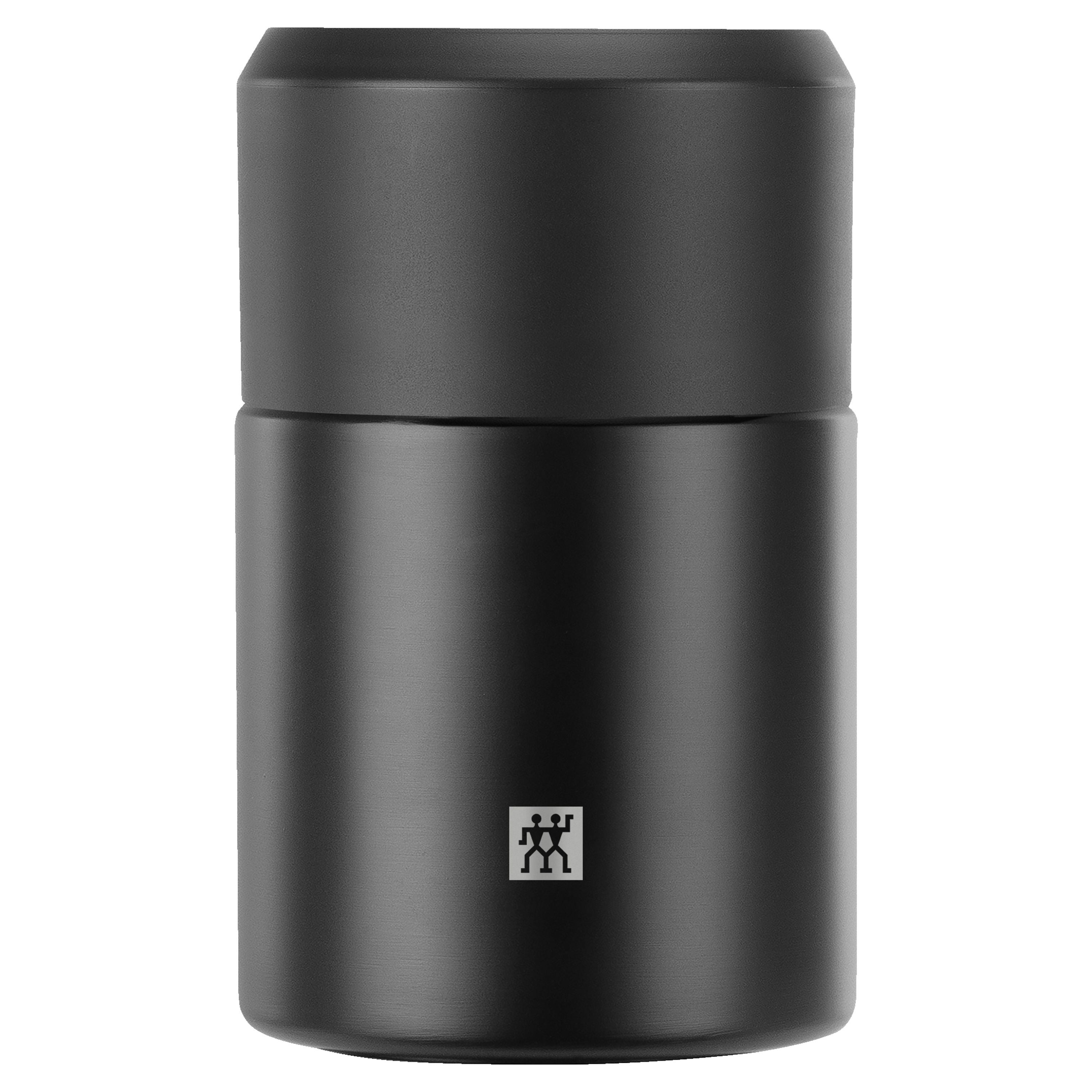 ZWILLING Thermo Food Jar 700mL Stainless Steel Black-Food Storage-DECOROLALA