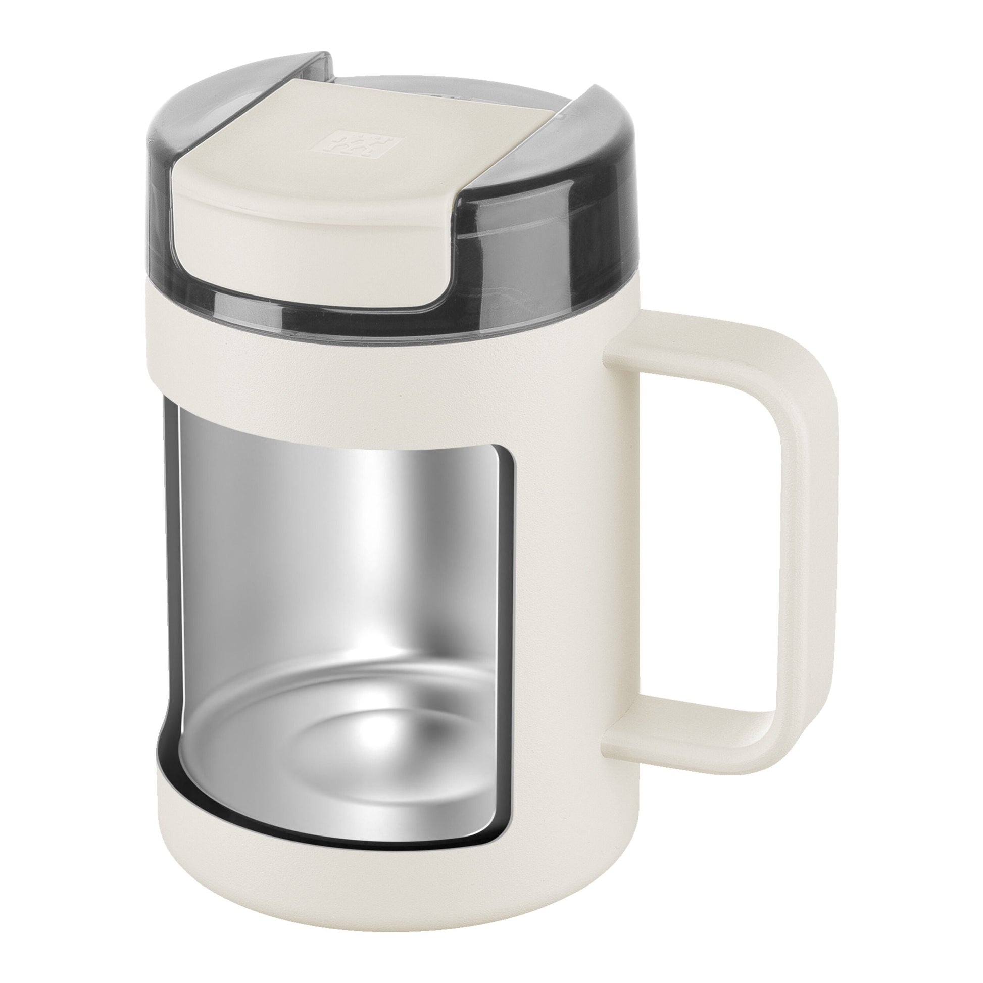 ZWILLING Thermo Plus Mug 380ml - Cream Stainless Steel-DECOROLALA