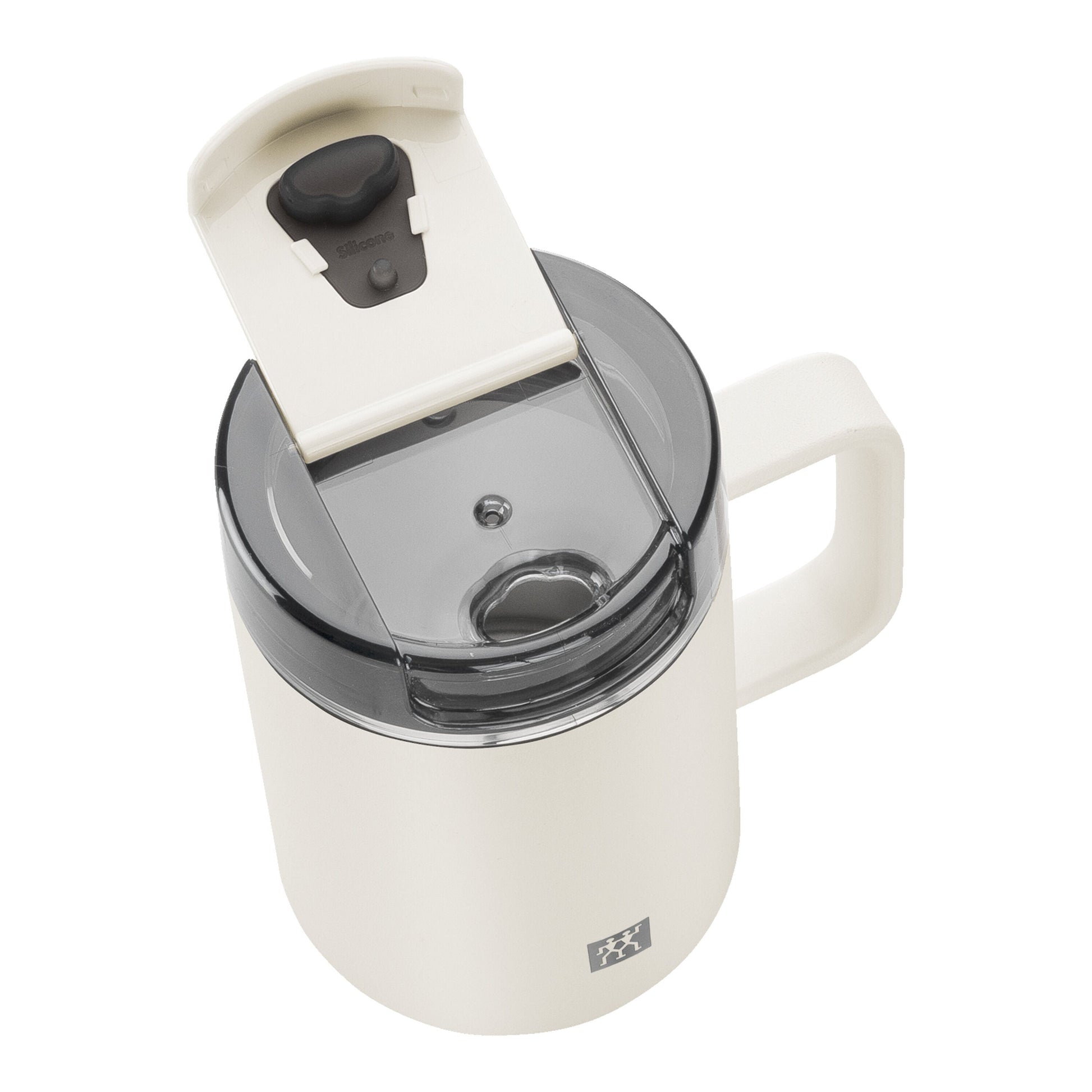 ZWILLING Thermo Plus Mug 380ml - Cream Stainless Steel-DECOROLALA