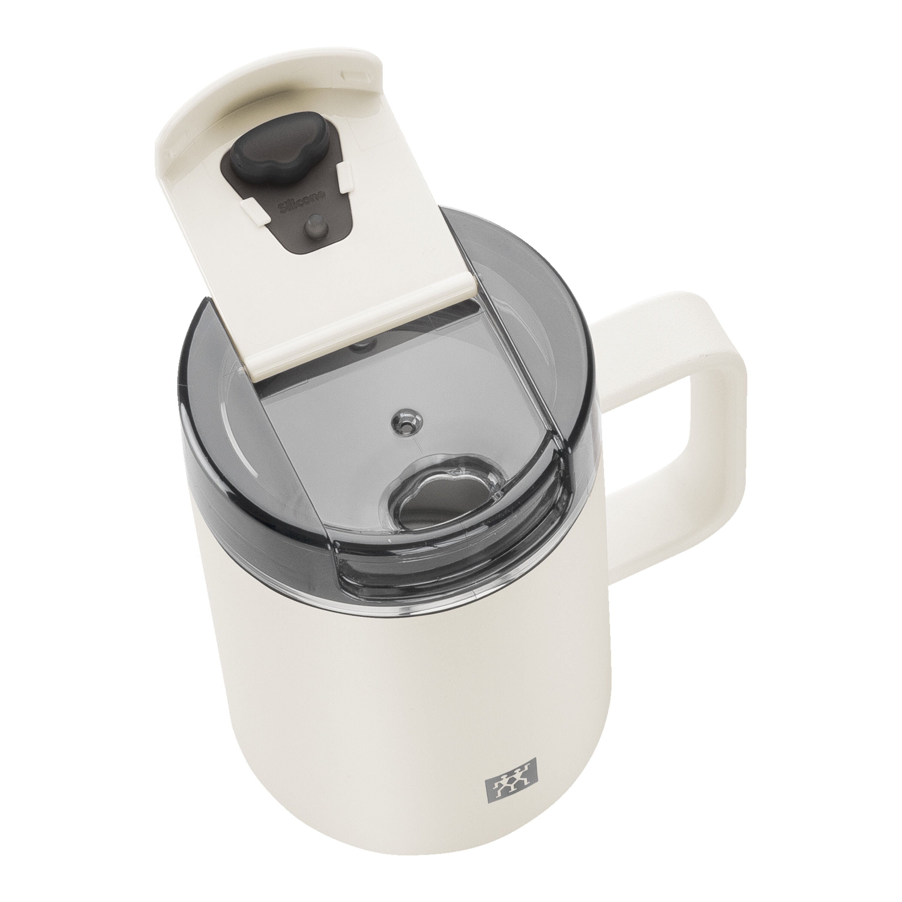 ZWILLING Thermo Plus Mug 380ml - Cream Stainless Steel-DECOROLALA