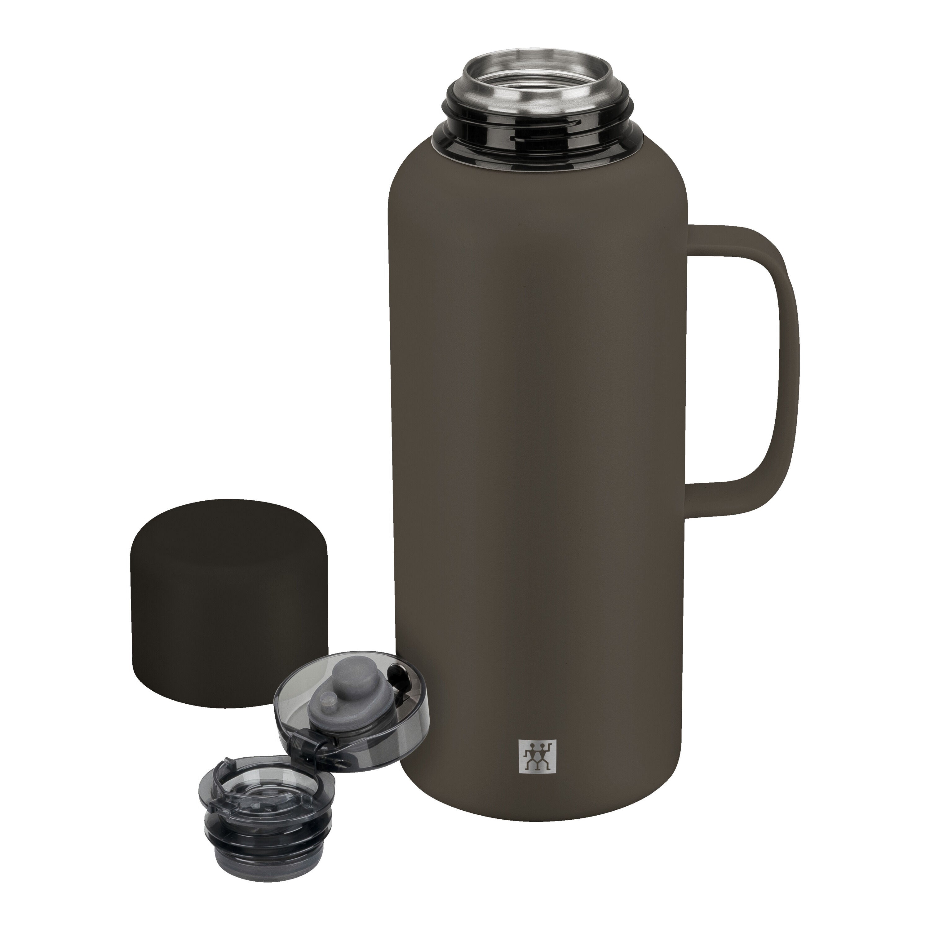 ZWILLING Thermo Plus Thermo Jug, 1.2 L, Stainless Steel, Chocolate-n/a-DECOROLALA