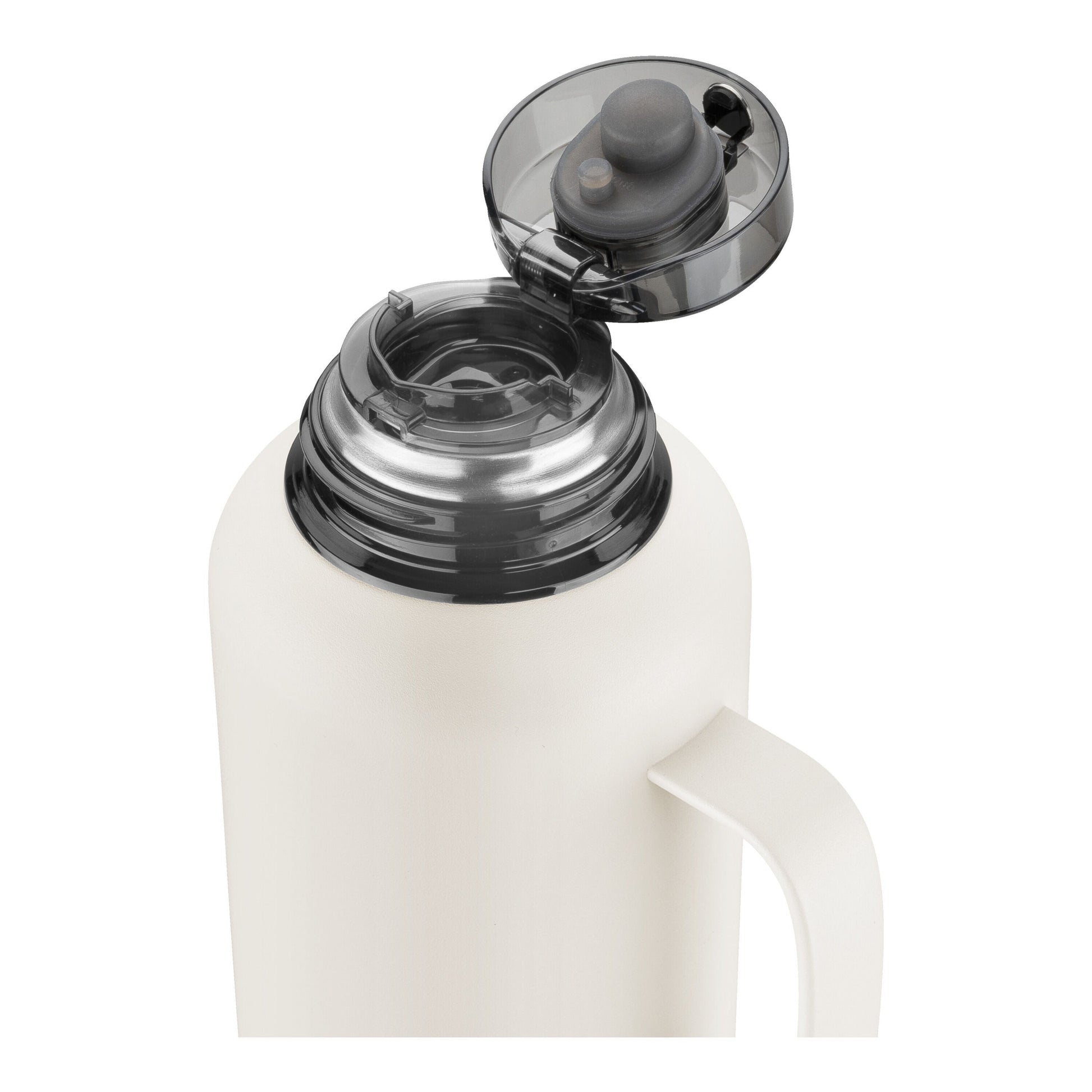 ZWILLING Thermo Plus Thermo Jug, 1.2 L, Stainless Steel, Cream-n/a-DECOROLALA