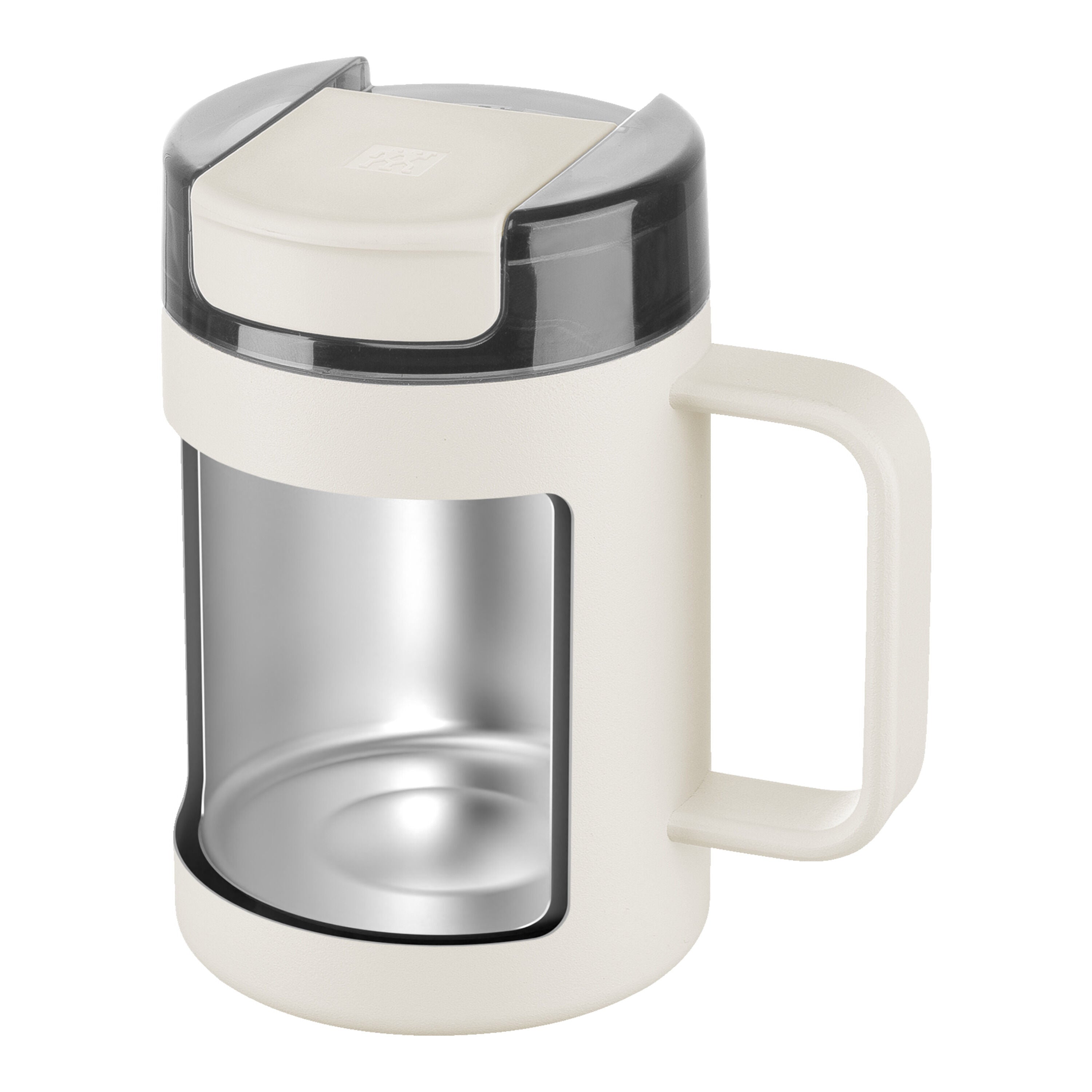 ZWILLING Thermo Plus Thermo Mug, 380 ml, Stainless Steel, Cream-n/a-DECOROLALA