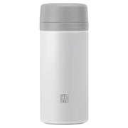 ZWILLING Thermo Tea Infuser Bottle 420ml White-DECOROLALA