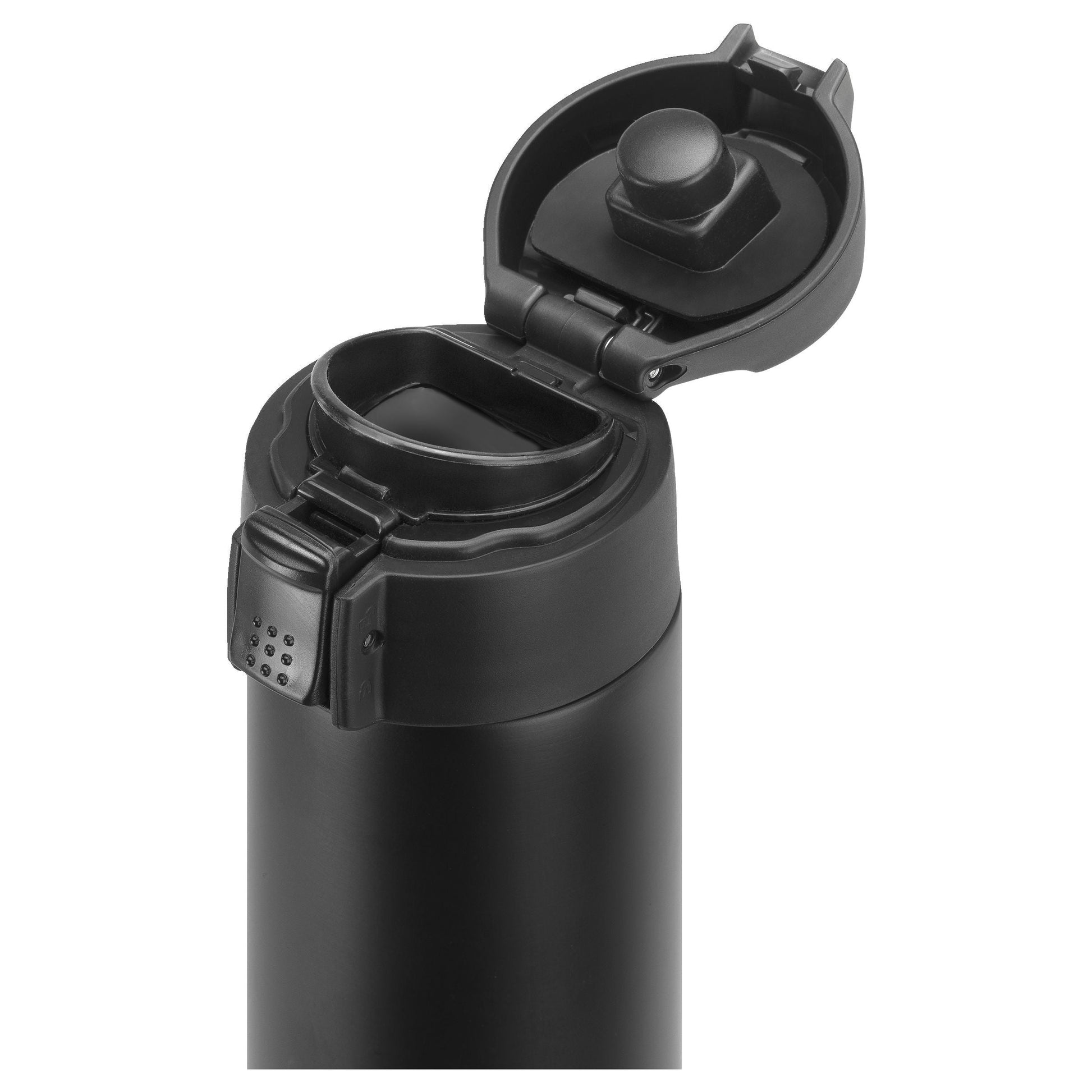 ZWILLING Thermo Travel Bottle, 450 mL, Black-Water Bottl-DECOROLALA