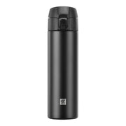 ZWILLING Thermo Travel Bottle, 450 mL, Black-Water Bottl-DECOROLALA
