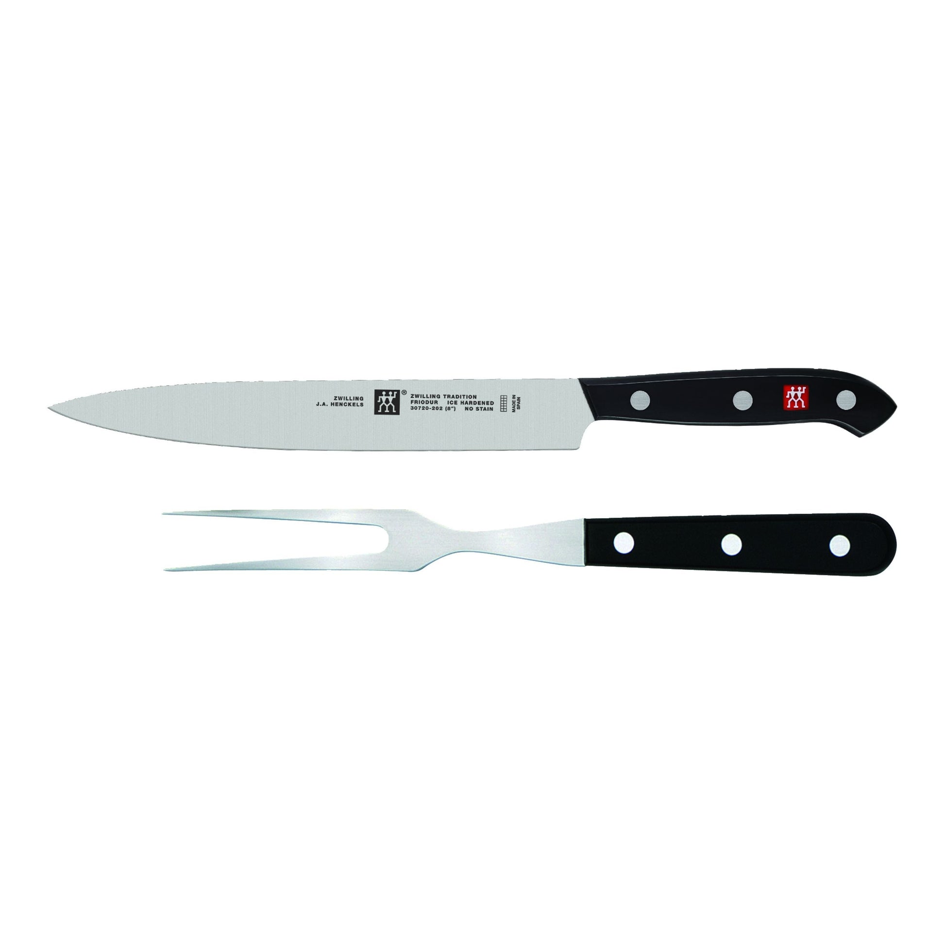 ZWILLING Tradition 8" Knife Set - Stainless Steel-Knife Set-DECOROLALA