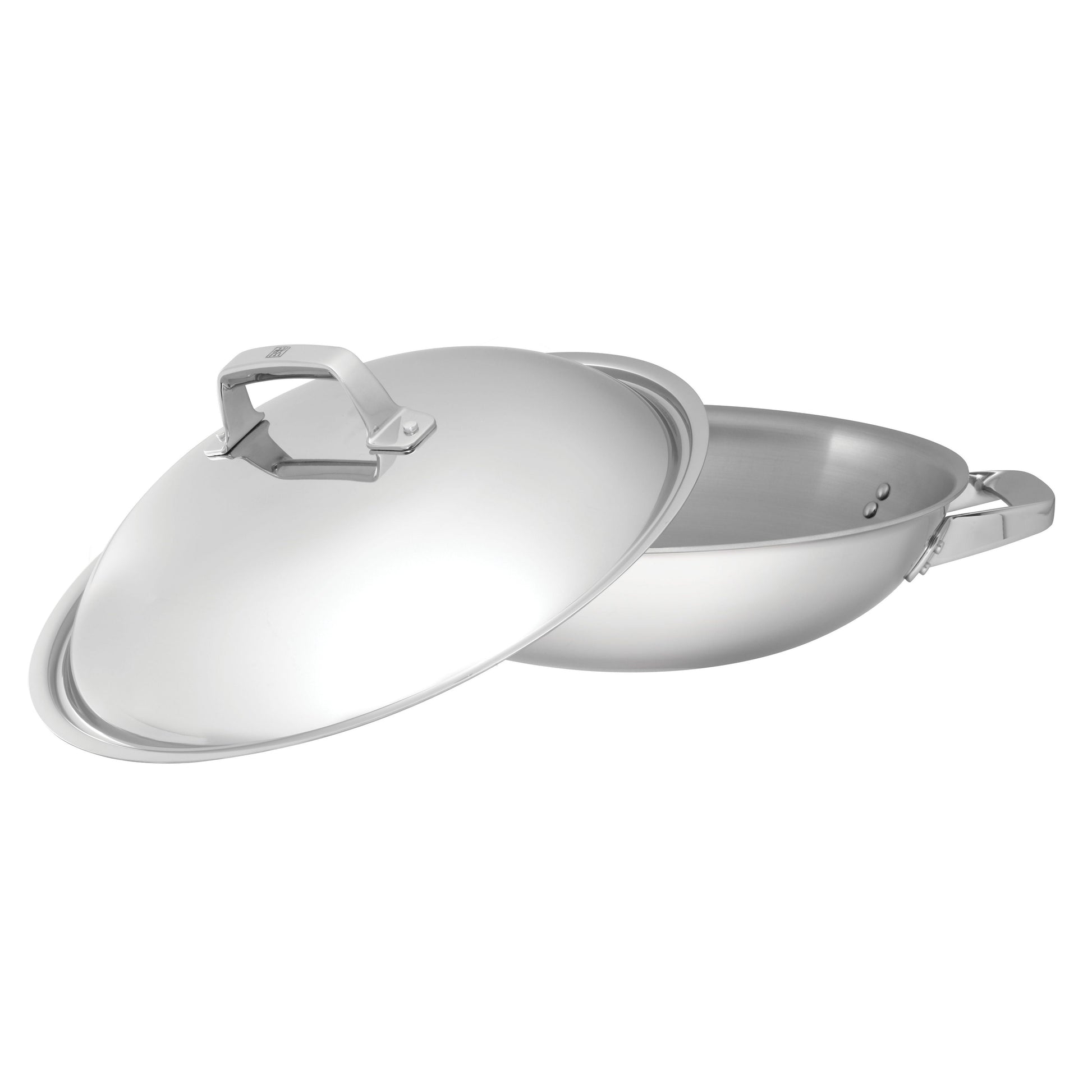 ZWILLING TruClad Wok, 32 cm / 12.5 inch, 18/10 Stainless Steel-n/a-DECOROLALA