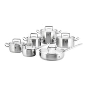 ZWILLING Twin Classic 12 Piece 18/10 Stainless Steel Cookware Set-Cookware Set-DECOROLALA