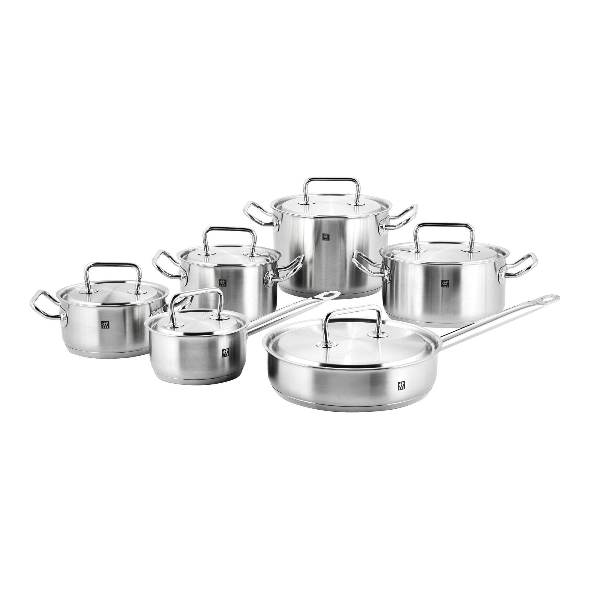 ZWILLING Twin Classic 12 Piece 18/10 Stainless Steel Cookware Set-Cookware Set-DECOROLALA