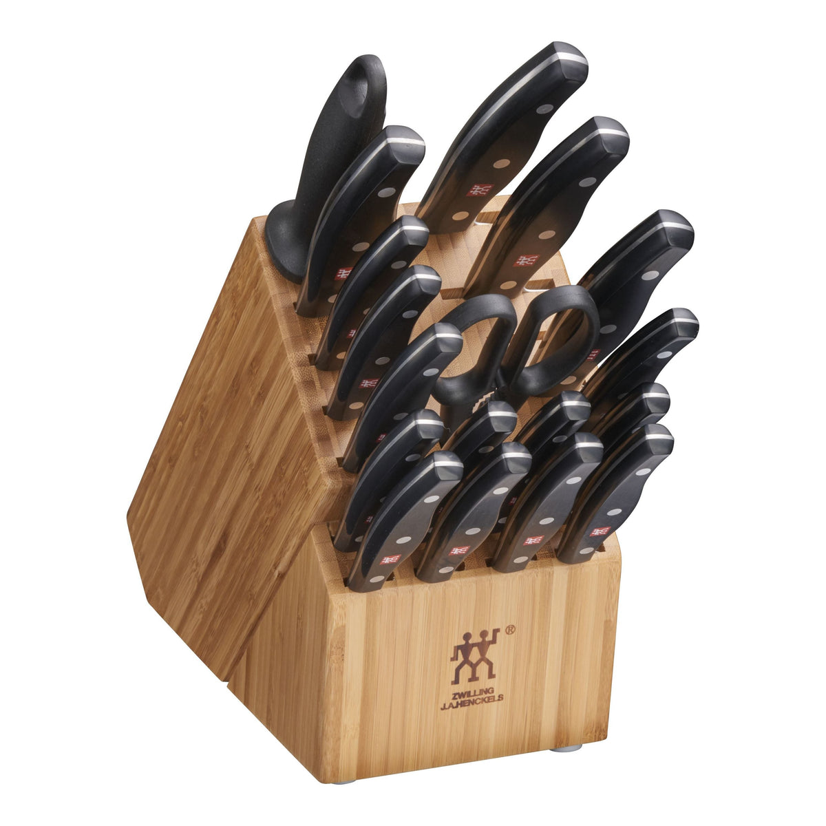 ZWILLING Twin Signature 19-Piece Knife Block Set-Knife Sets-DECOROLALA