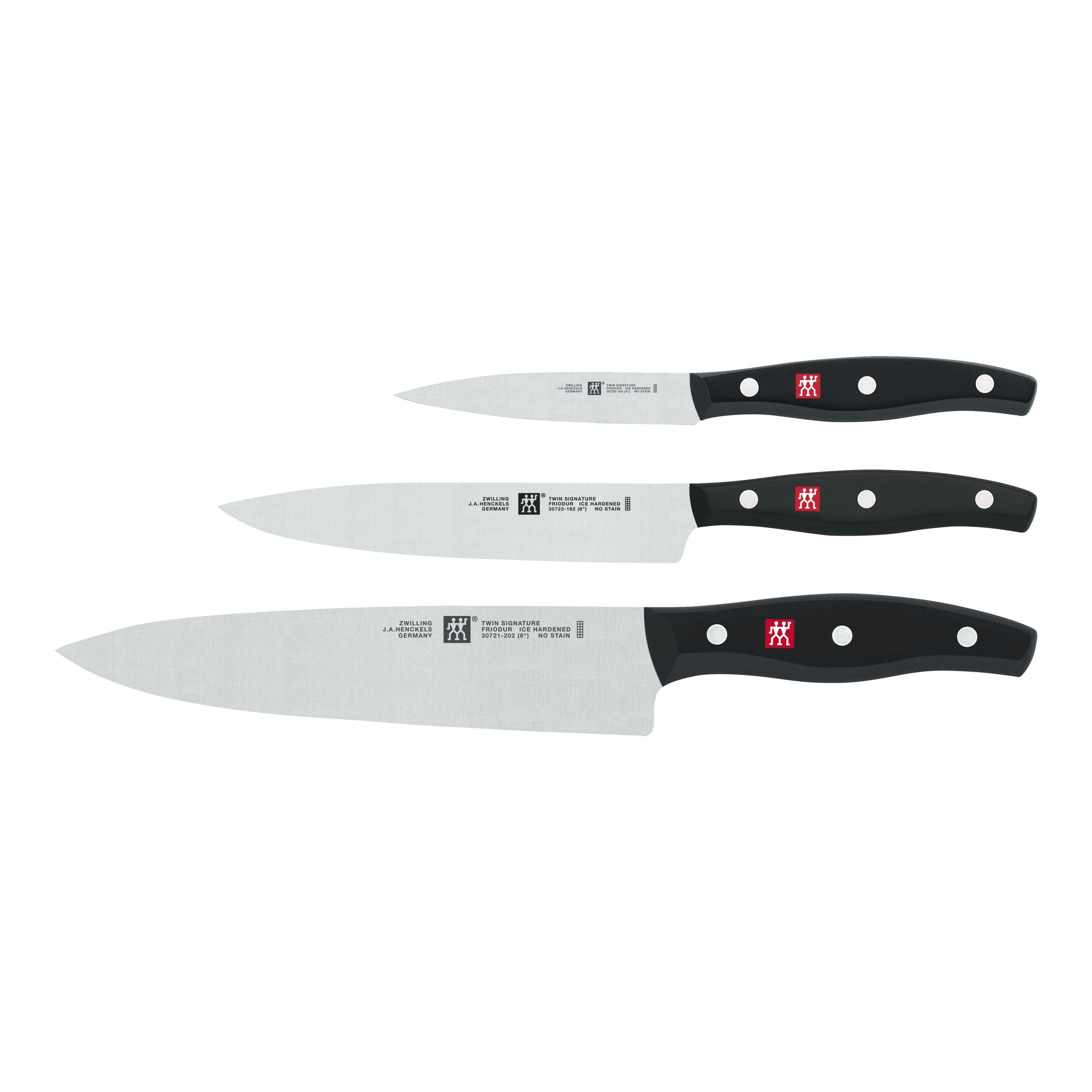 ZWILLING Twin Signature 3 Piece Knife set-Knife Set-DECOROLALA