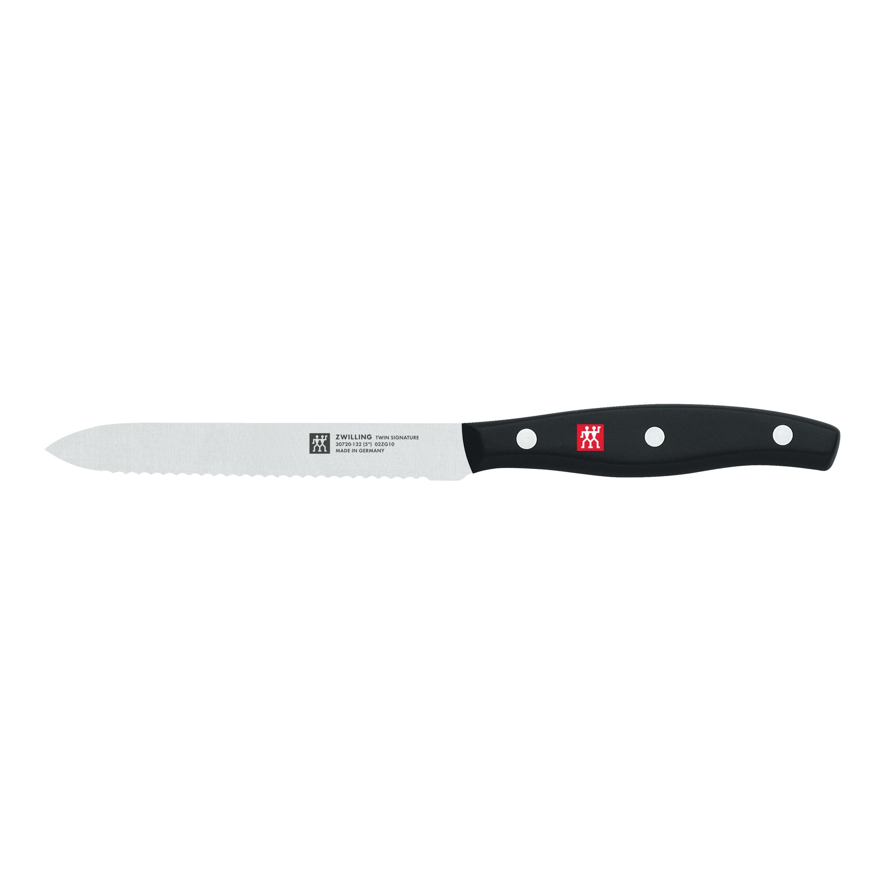 ZWILLING Twin Signature 6-Piece Knife Block Set-Knife Set-DECOROLALA