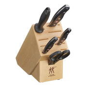 ZWILLING Twin Signature 6-Piece Knife Block Set-Knife Set-DECOROLALA