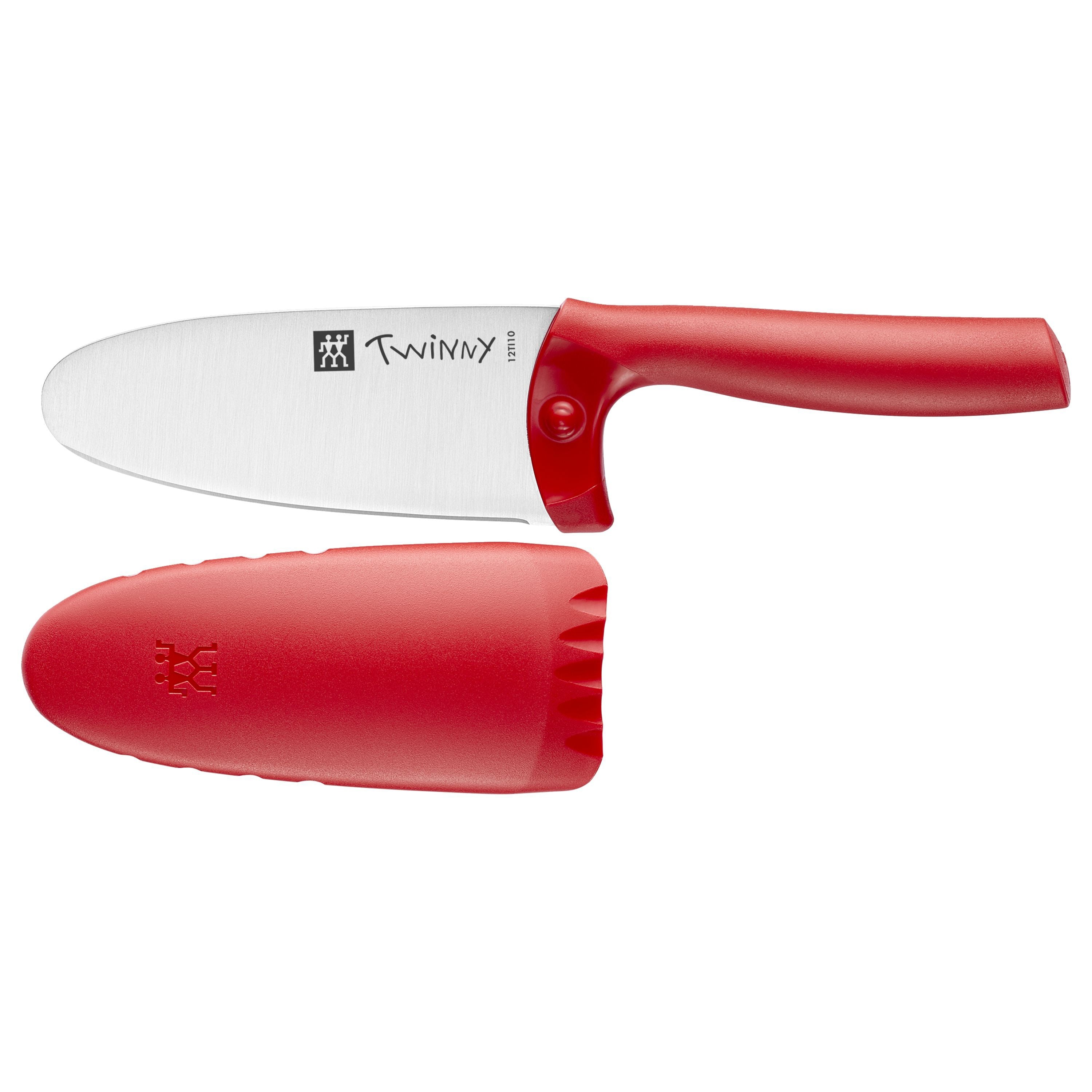 ZWILLING Twinny 4.25 inch, Chef's Knife, Red-Chef Knife-DECOROLALA