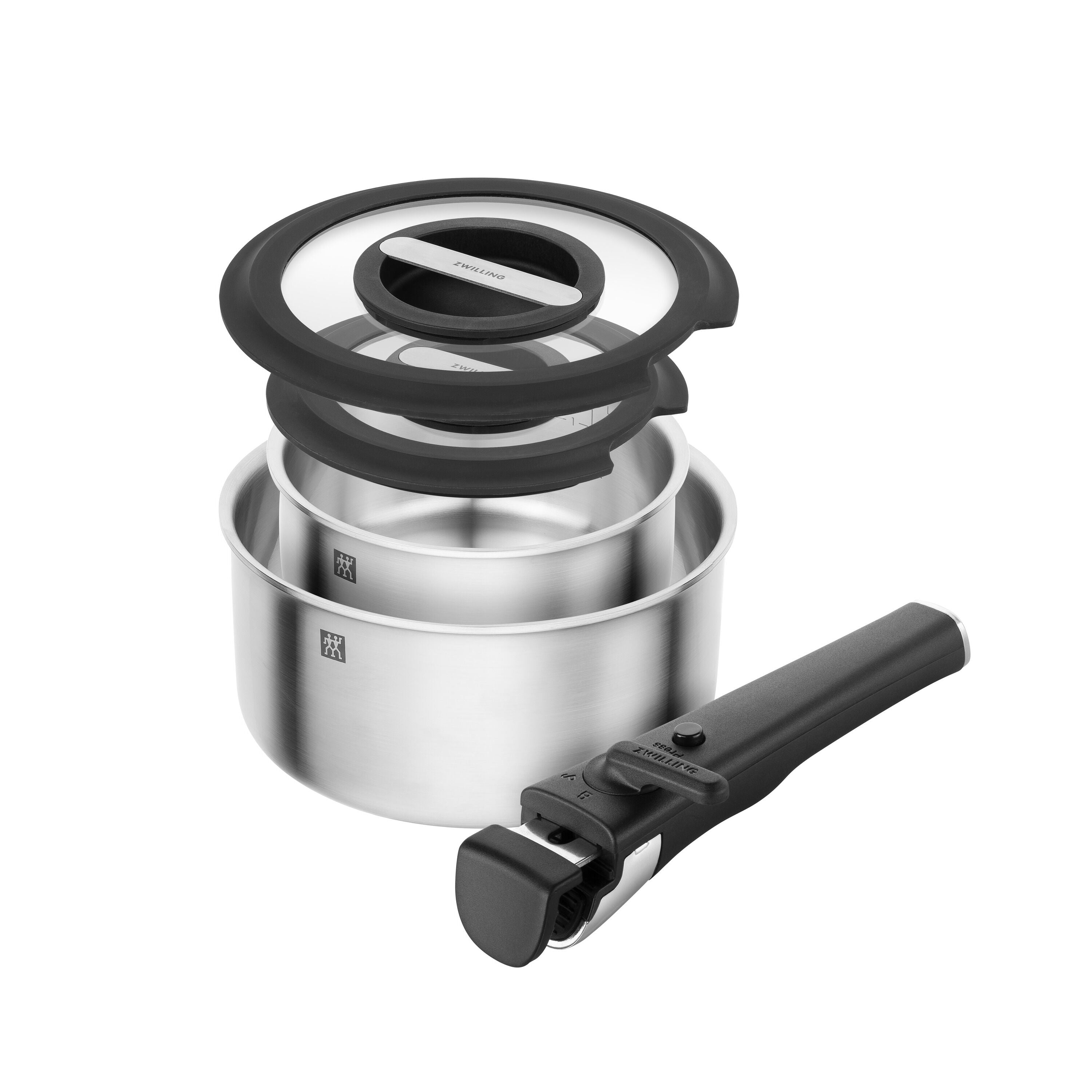 ZWILLING Unlock Pot Set 3-Piece Stainless Steel-DECOROLALA