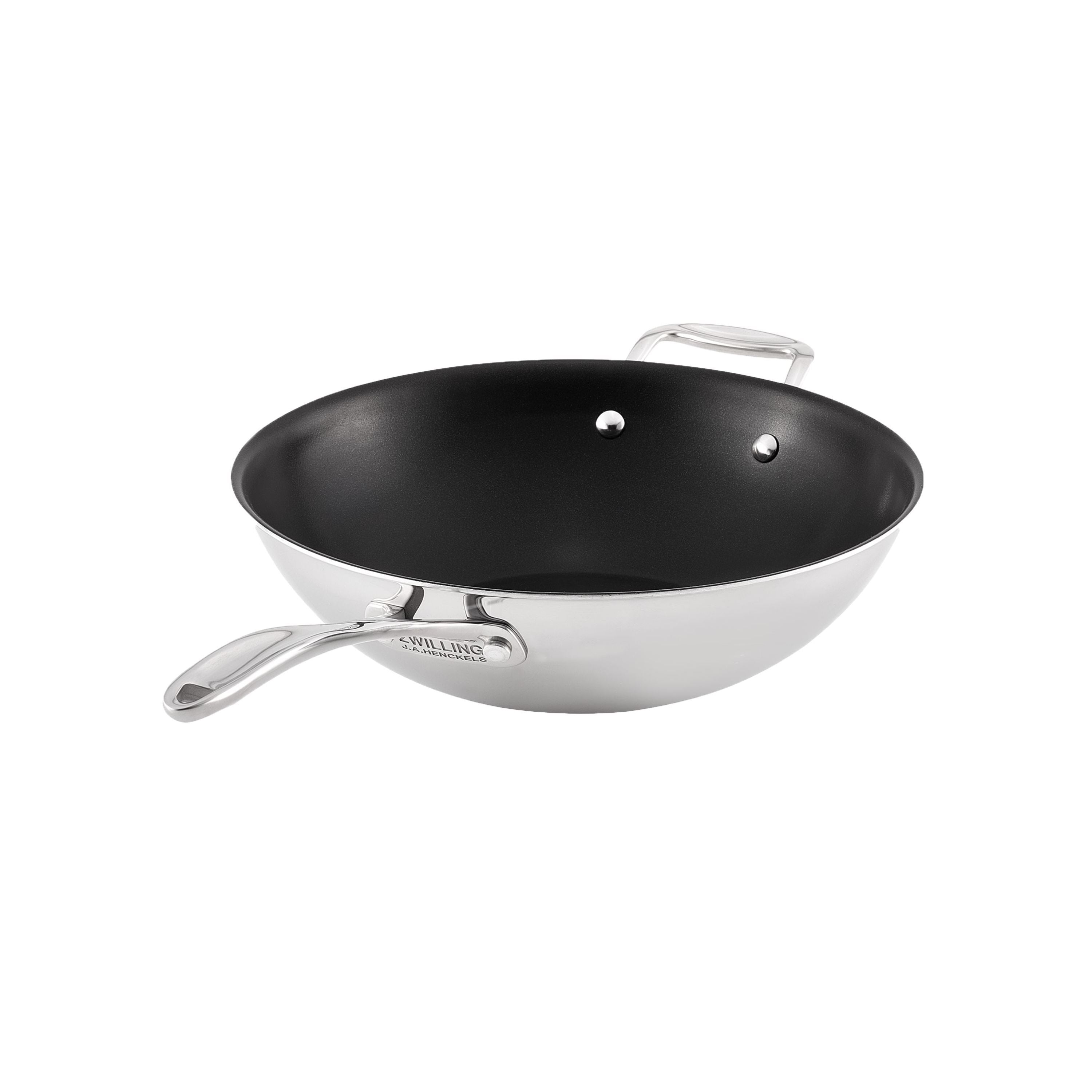 ZWILLING Vista Clad 30 cm / 12 inch 18/10 Stainless Steel Wok-Wok-DECOROLALA