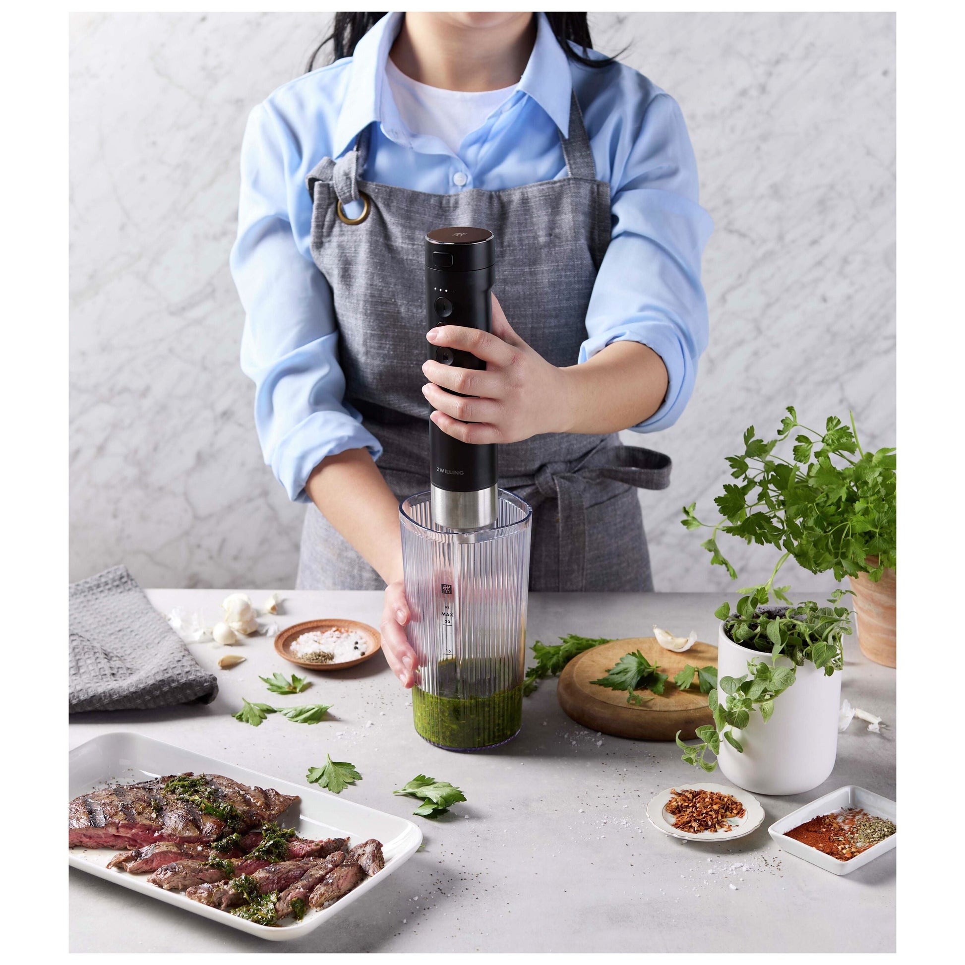 ZWILLING XTEND Cordless Hand Blender, Single Item Without Battery-Food Blender-DECOROLALA
