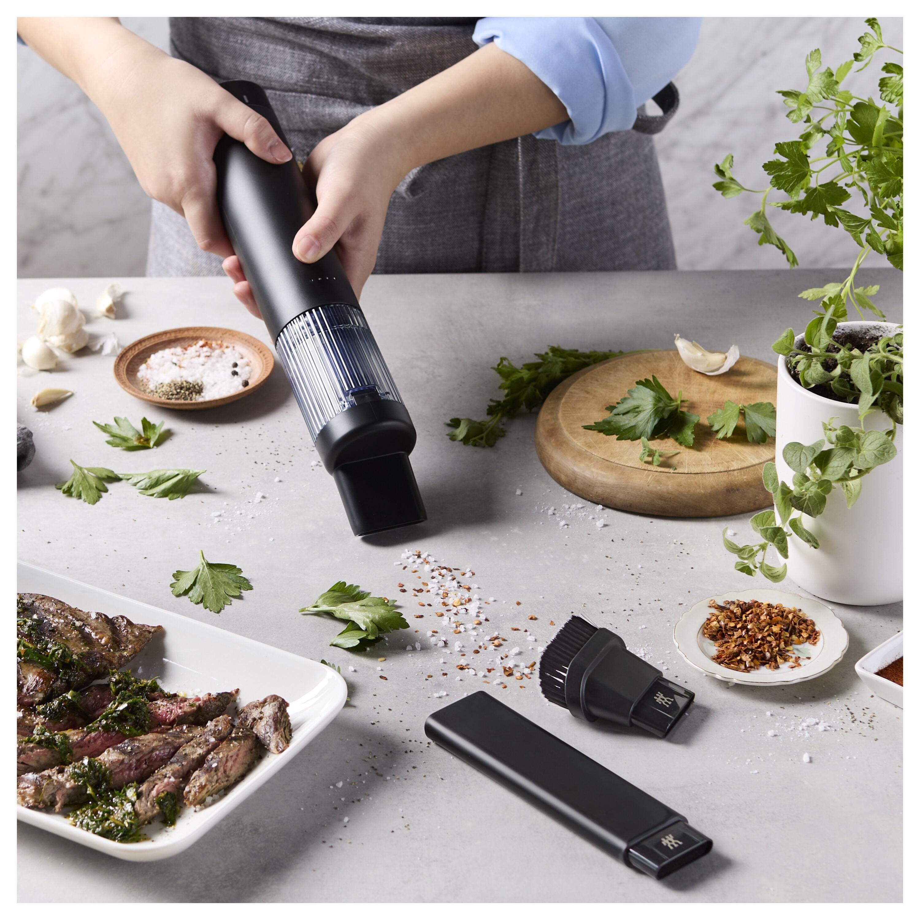 ZWILLING XTEND Cordless Vacuum Cleaner, Single Item Without Battery-Vacuum-DECOROLALA