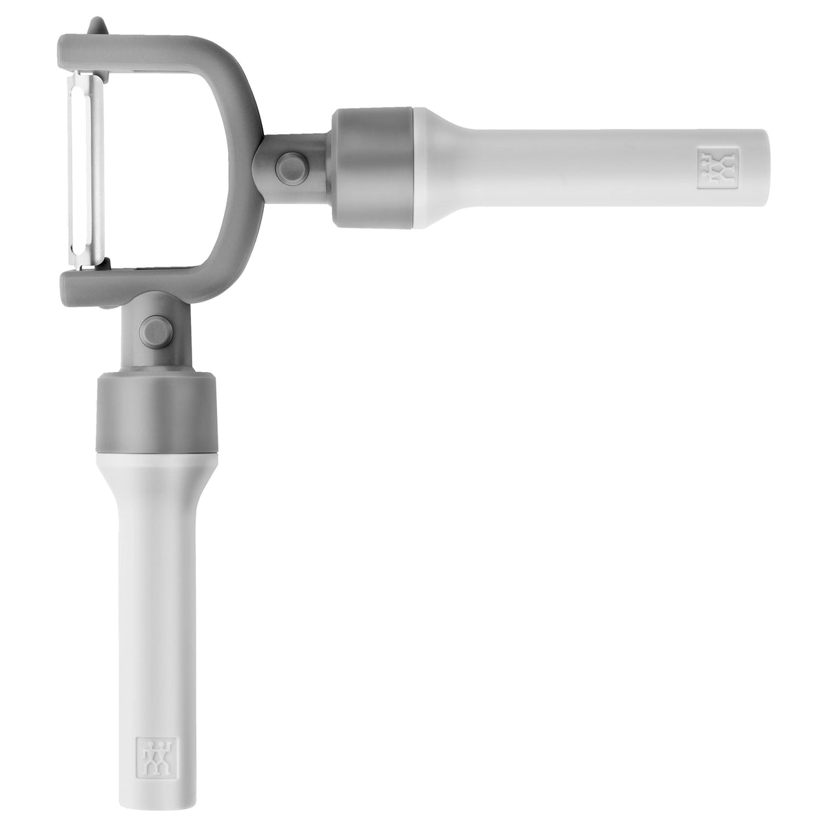 ZWILLING Z-Cut 2-In-1 Peeler Grey-Food Peelers-DECOROLALA