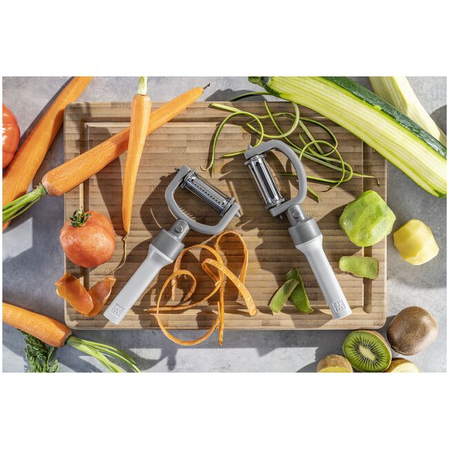ZWILLING Z-Cut 5-in-1 Peeler - 3 Interchangeable Blades-Accessories-DECOROLALA