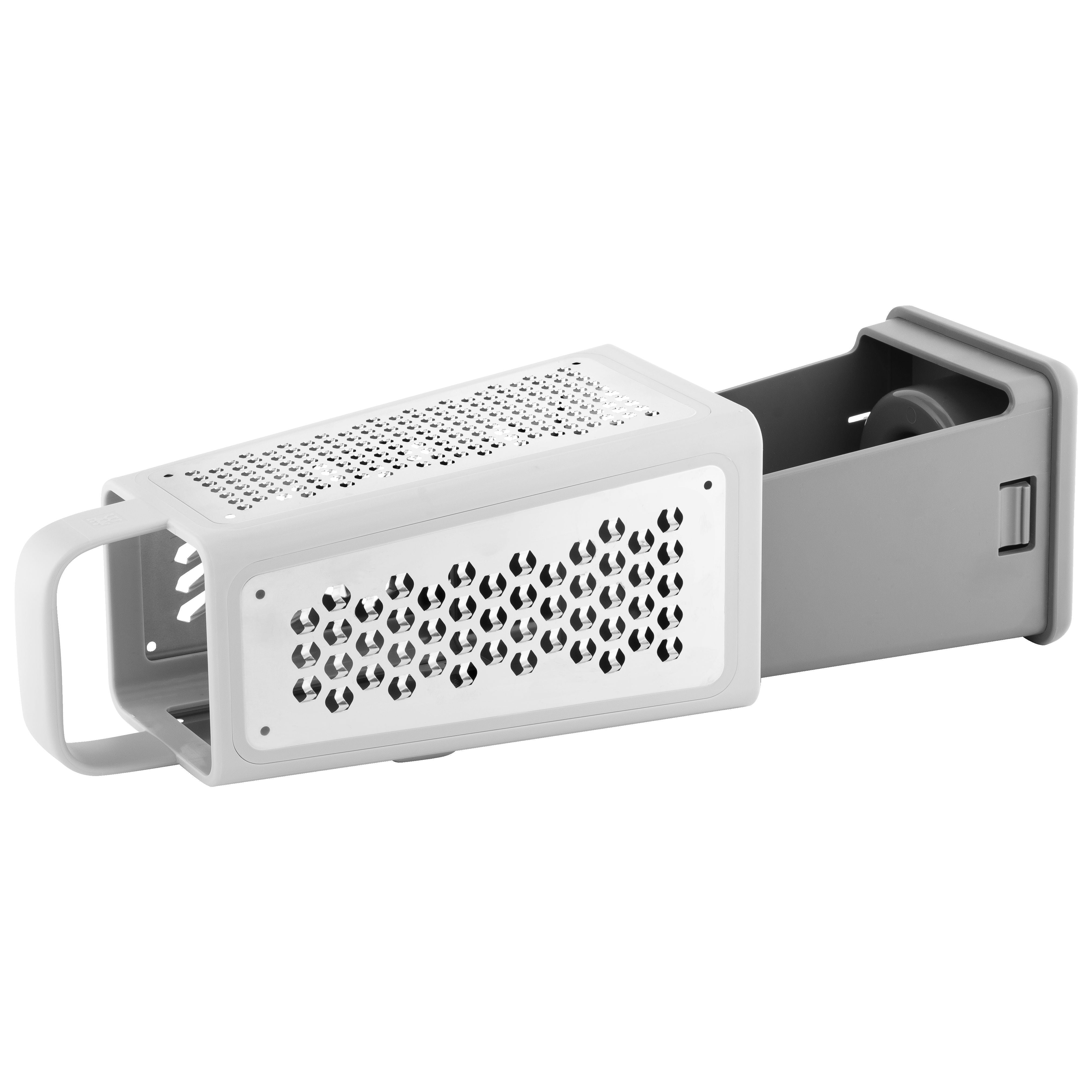 ZWILLING Z-Cut 6-in-1 Tower Grater Grey-Food Grater-DECOROLALA