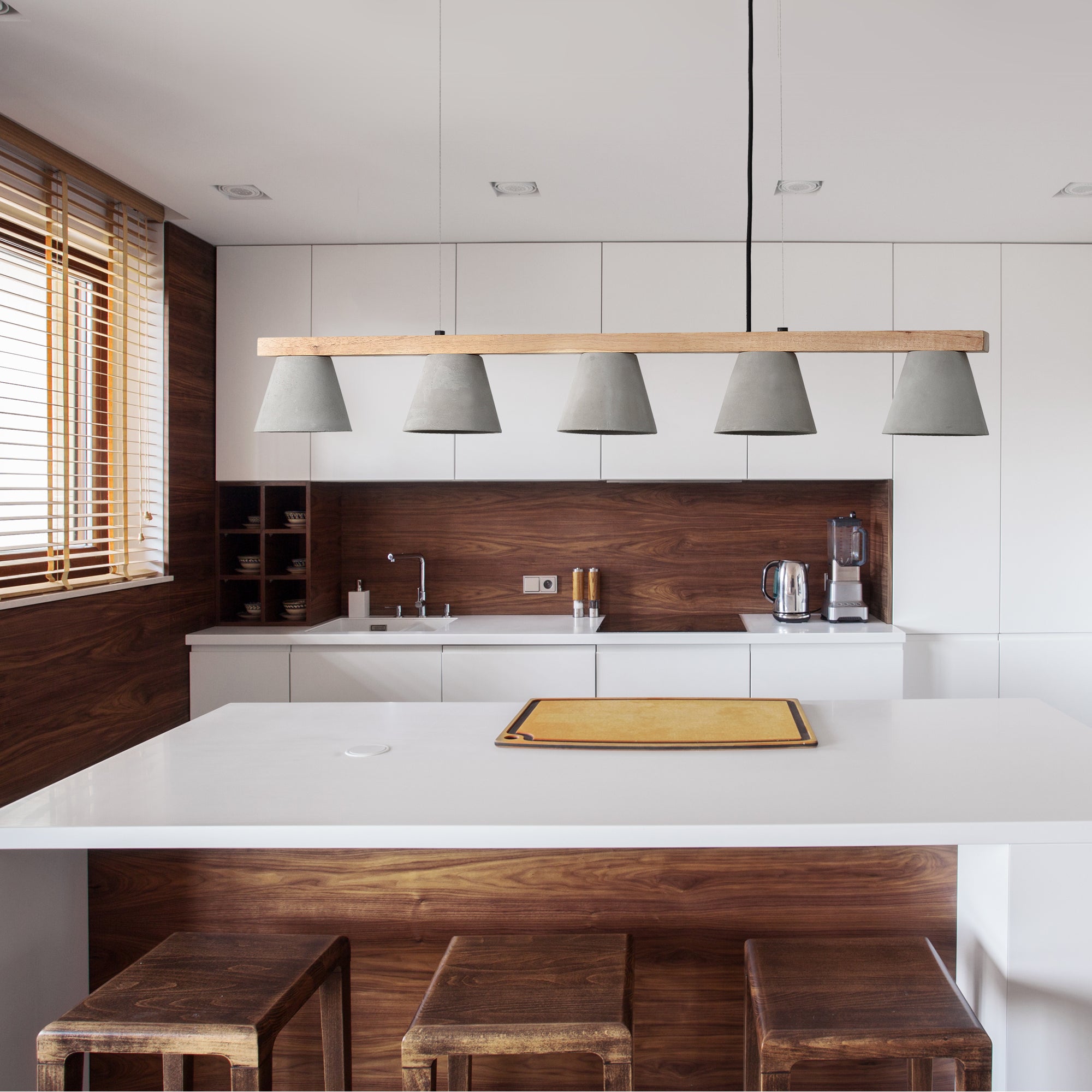 Zain 6" Length Ceiling Fixture, Grey-Ceiling Fixture-DECOROLALA