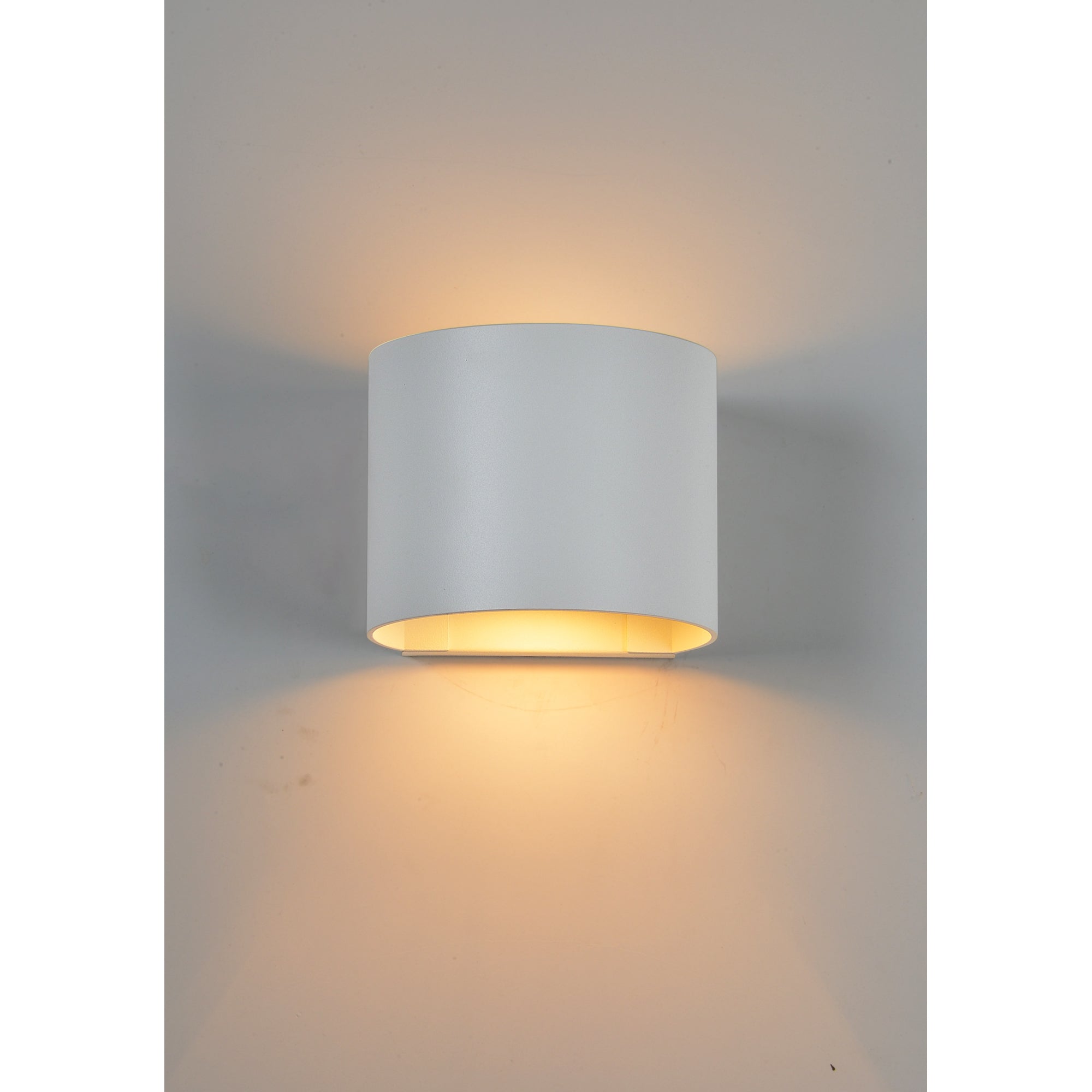 Zak 4.72" Length Wall Sconce, Matte White-Wall Sconce-DECOROLALA