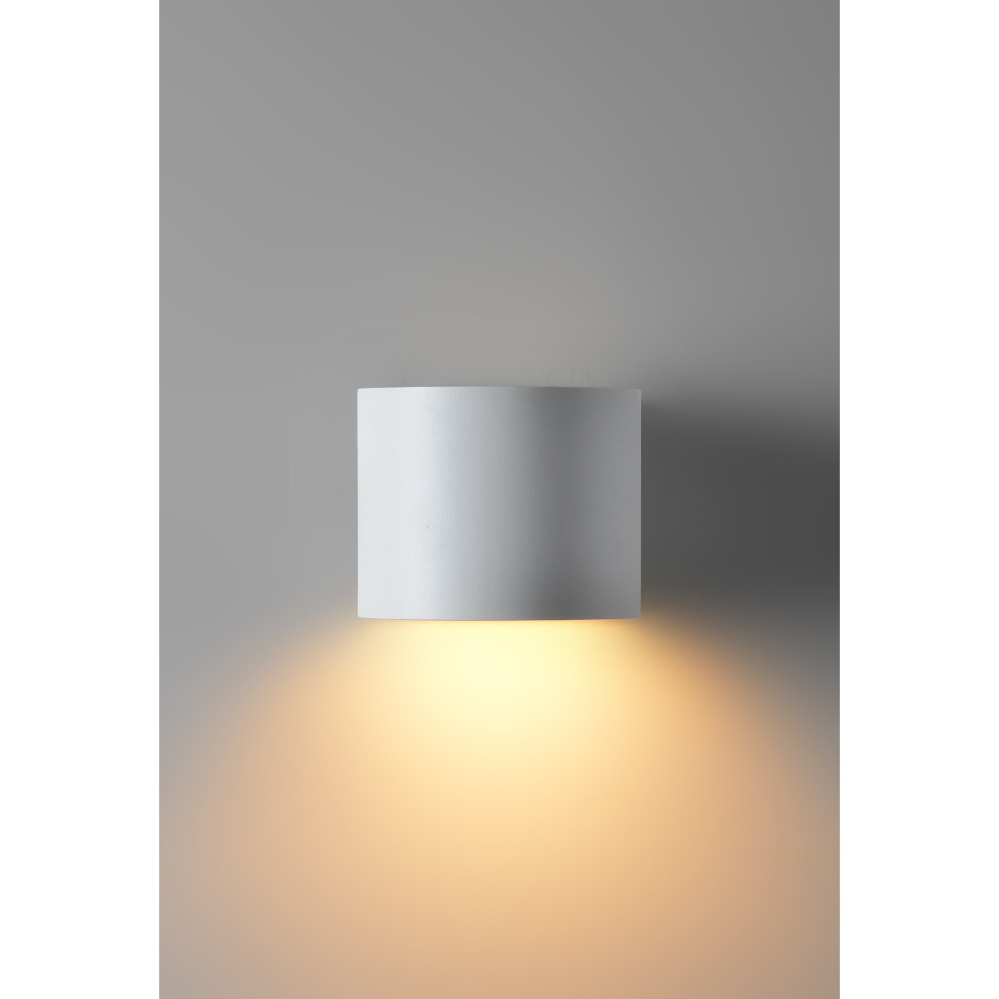 Zak 4.72" Length Wall Sconce, Matte White-Wall Sconce-DECOROLALA