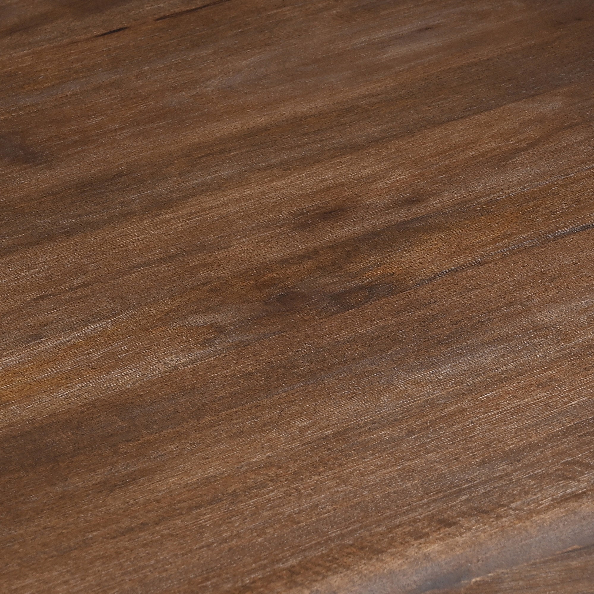 Zaloa Accent Table - Dark Walnut Solid Mango Wood-Accent Table-DECOROLALA